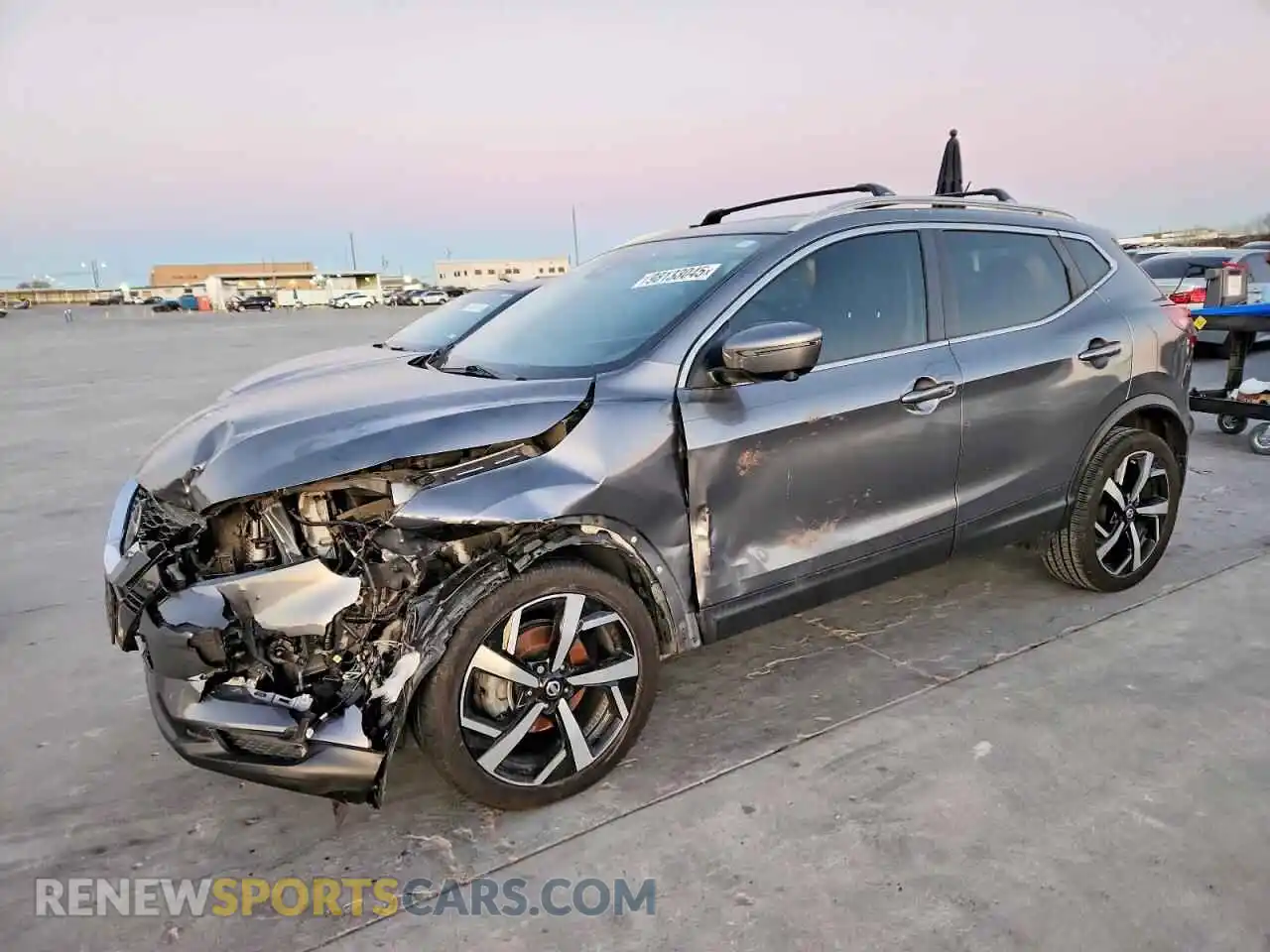 1 Photograph of a damaged car JN1BJ1CV2MW567710 NISSAN ROGUE 2021