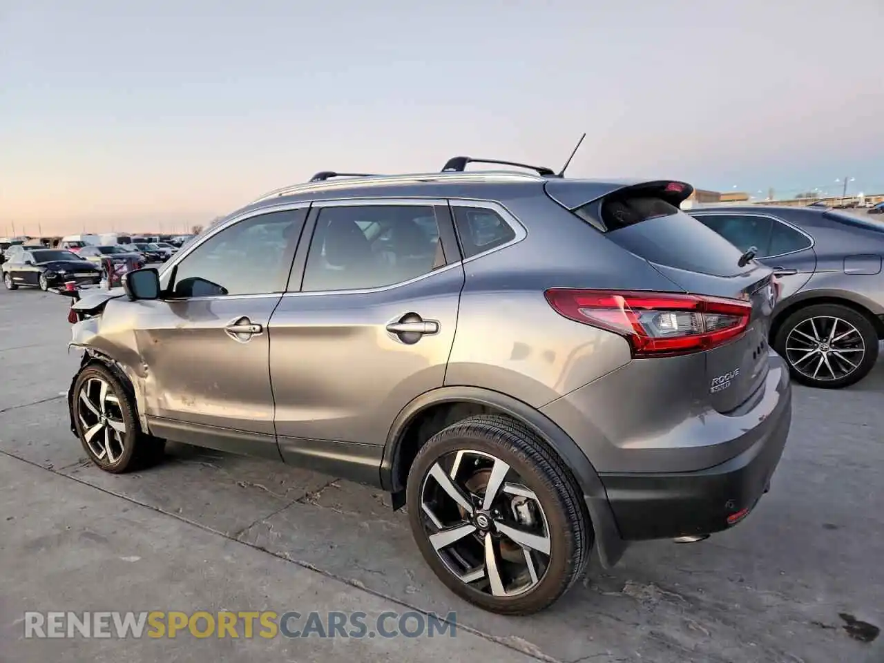 2 Photograph of a damaged car JN1BJ1CV2MW567710 NISSAN ROGUE 2021