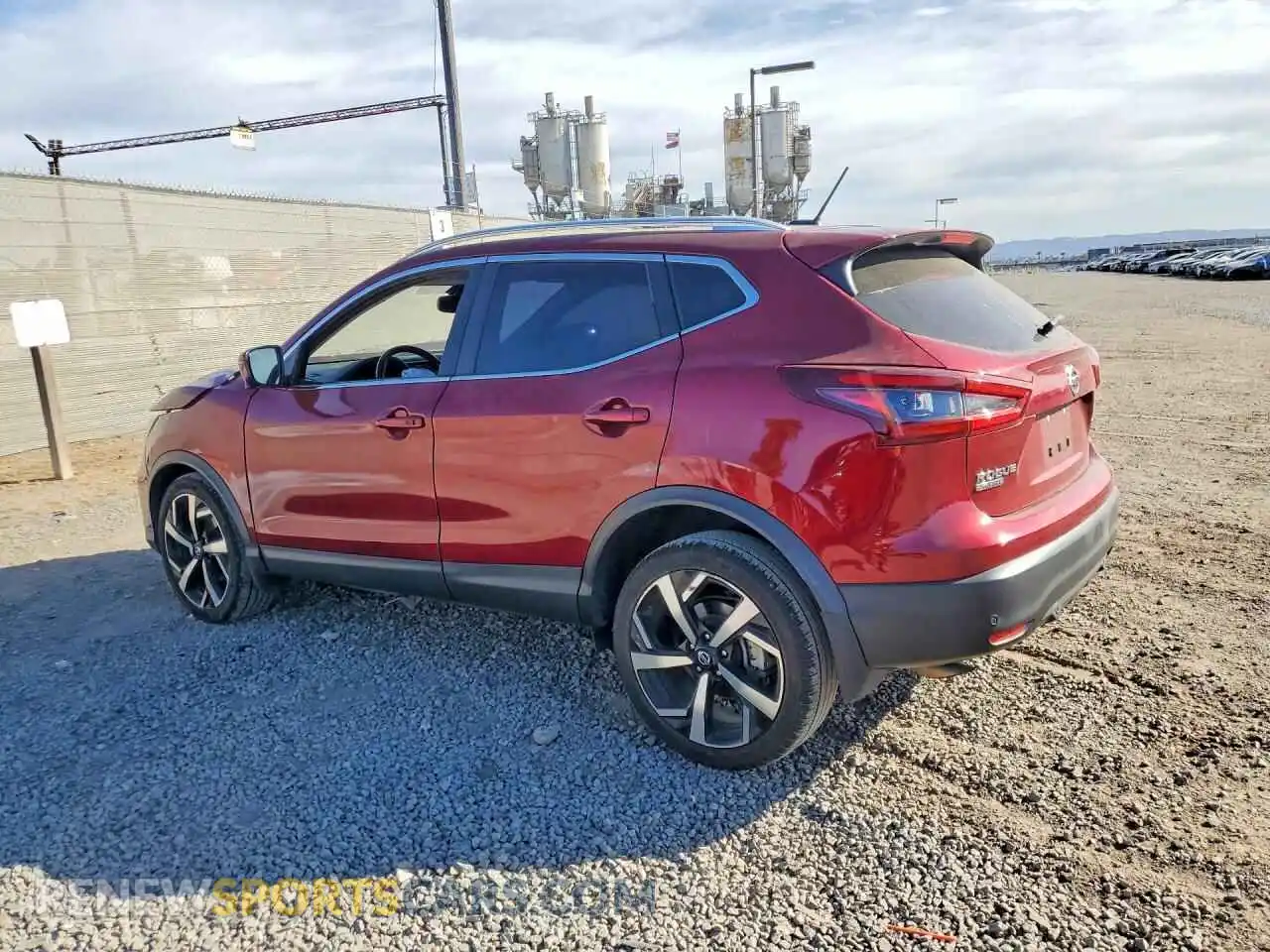 2 Photograph of a damaged car JN1BJ1CV3MW323242 NISSAN ROGUE 2021