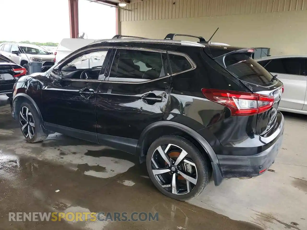 2 Photograph of a damaged car JN1BJ1CV6MW316107 NISSAN ROGUE 2021