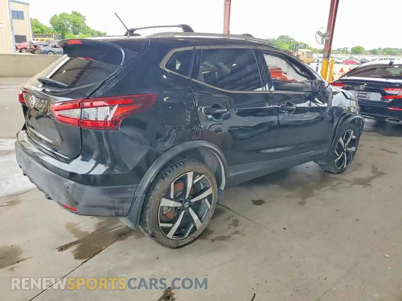 3 Photograph of a damaged car JN1BJ1CV6MW316107 NISSAN ROGUE 2021