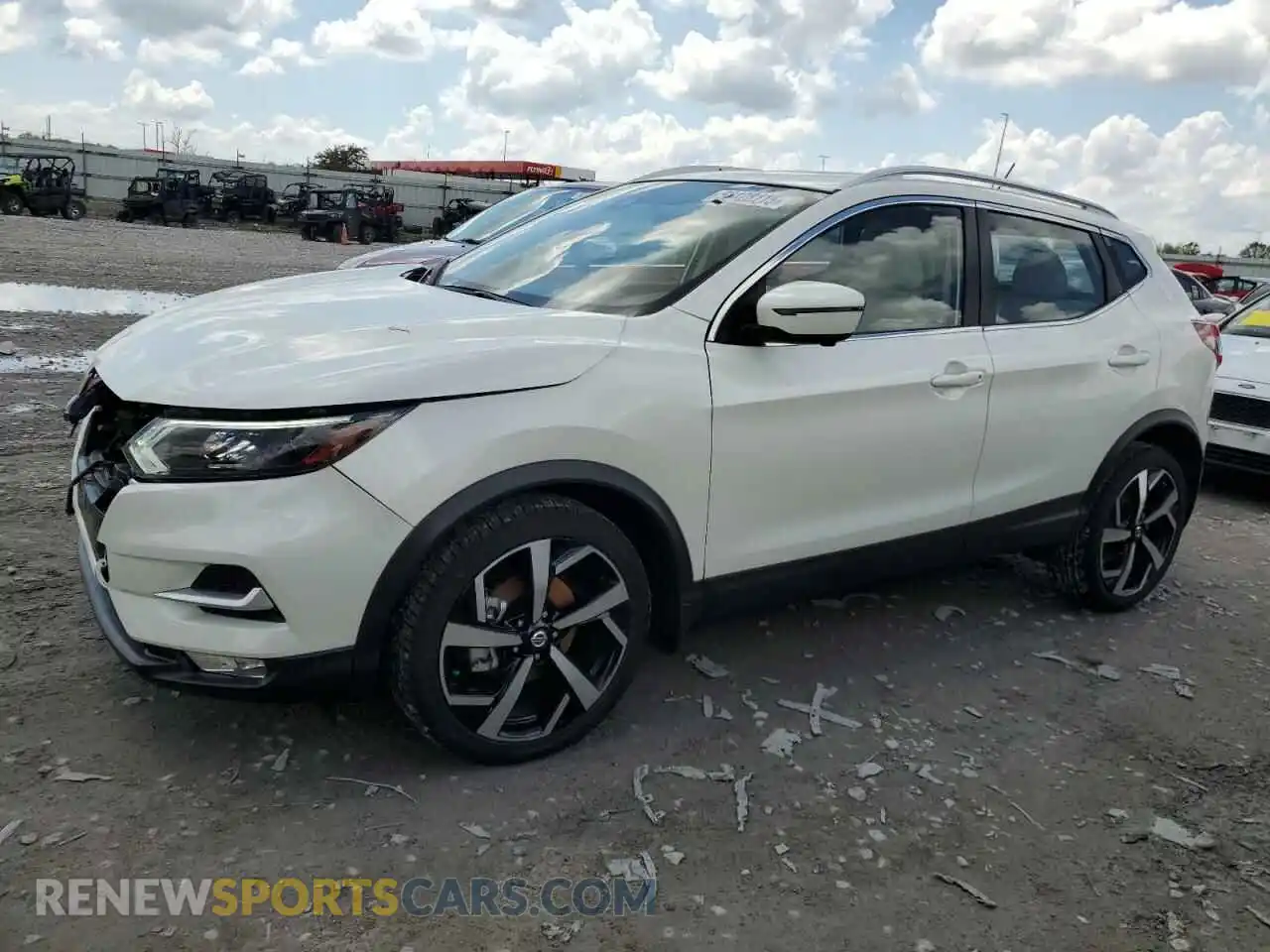 1 Photograph of a damaged car JN1BJ1CW2MW420439 NISSAN ROGUE 2021