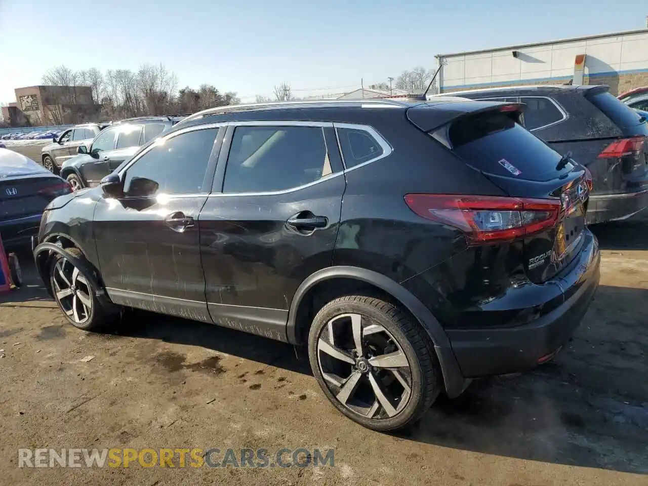 2 Photograph of a damaged car JN1BJ1CW3MW447147 NISSAN ROGUE 2021