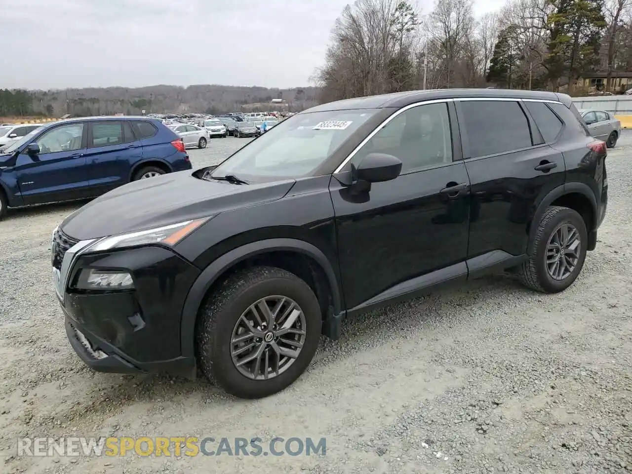 1 Photograph of a damaged car JN8AT3AA0MW010880 NISSAN ROGUE 2021