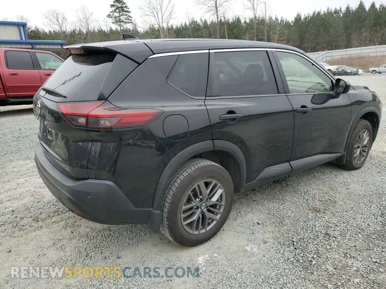3 Photograph of a damaged car JN8AT3AA0MW010880 NISSAN ROGUE 2021
