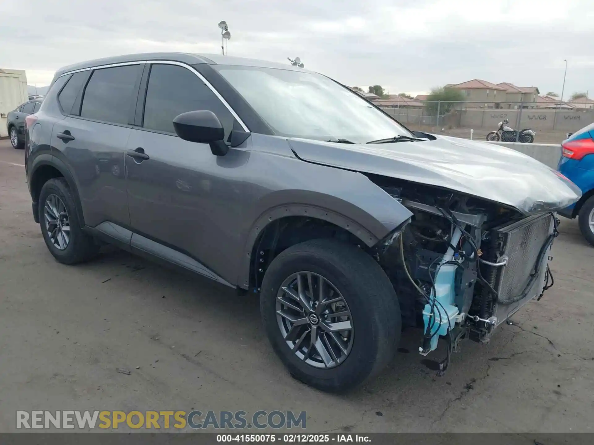 1 Photograph of a damaged car JN8AT3AA0MW014525 NISSAN ROGUE 2021