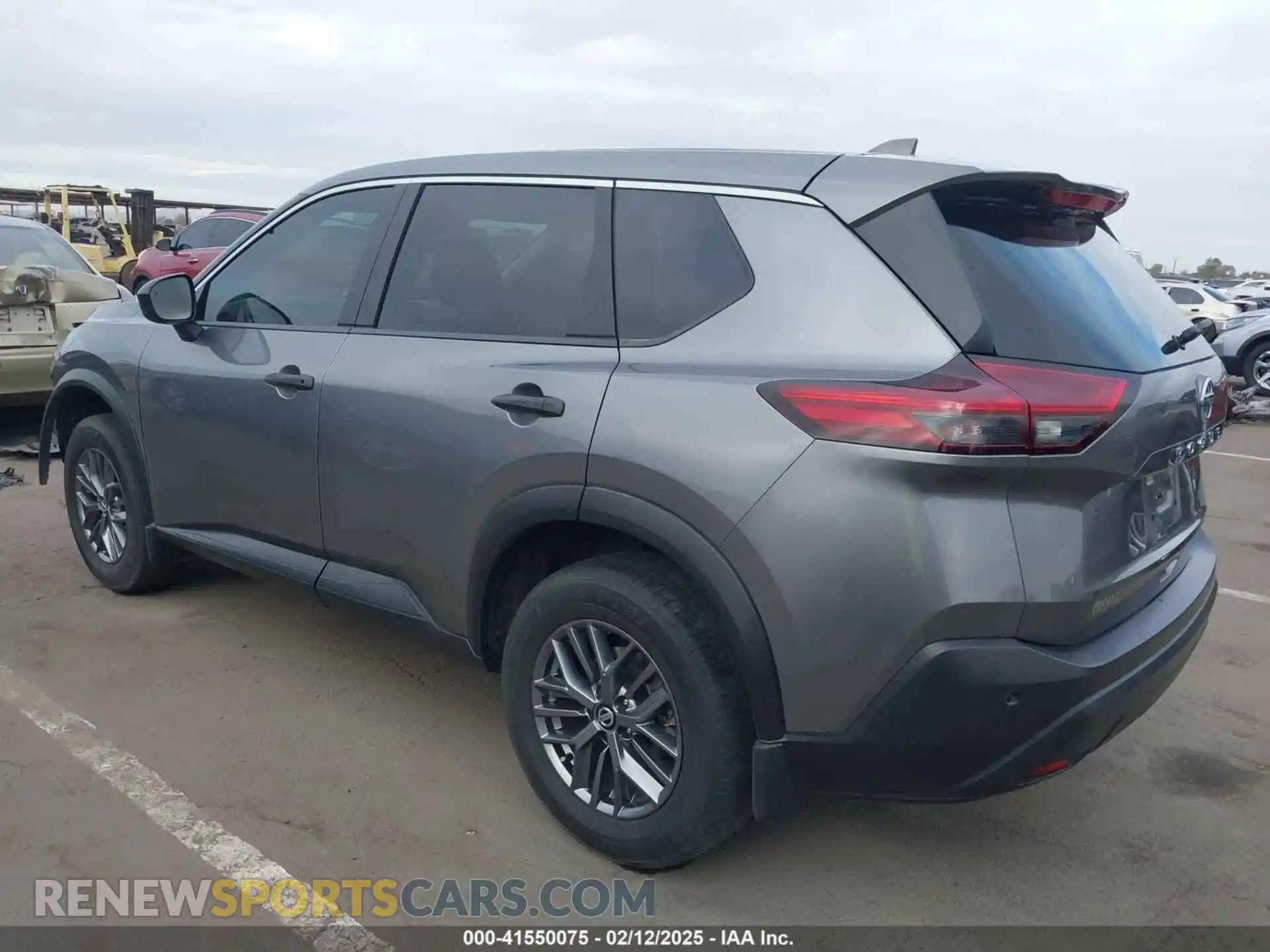 3 Photograph of a damaged car JN8AT3AA0MW014525 NISSAN ROGUE 2021