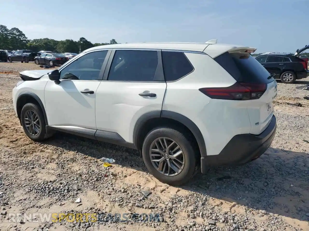 2 fotografías del automóvil dañado JN8AT3AA1MW015280 NISSAN ROGUE 2021
