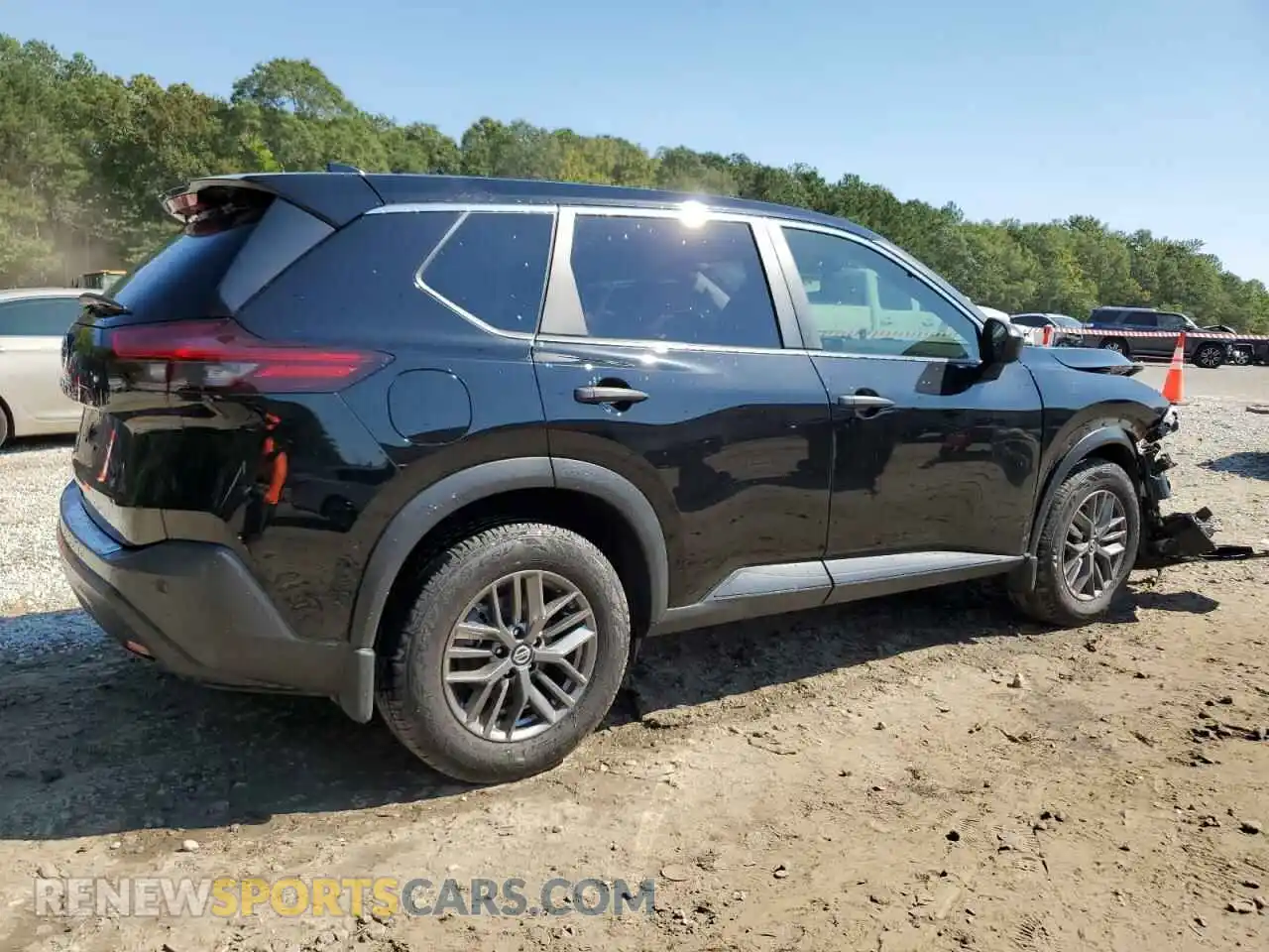 3 Photograph of a damaged car JN8AT3AA3MW002787 NISSAN ROGUE 2021