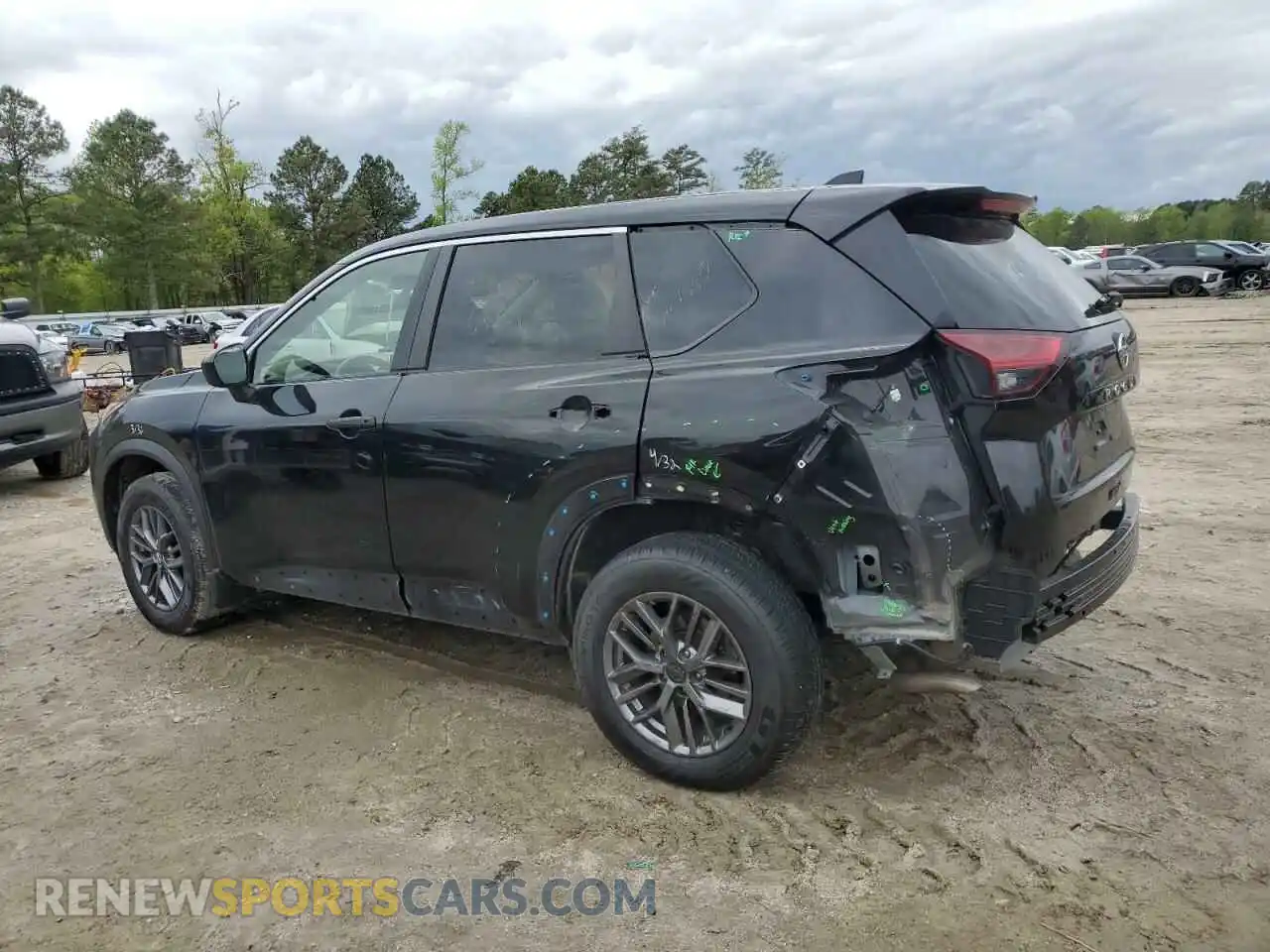 2 fotografías del automóvil dañado JN8AT3AA3MW012056 NISSAN ROGUE 2021