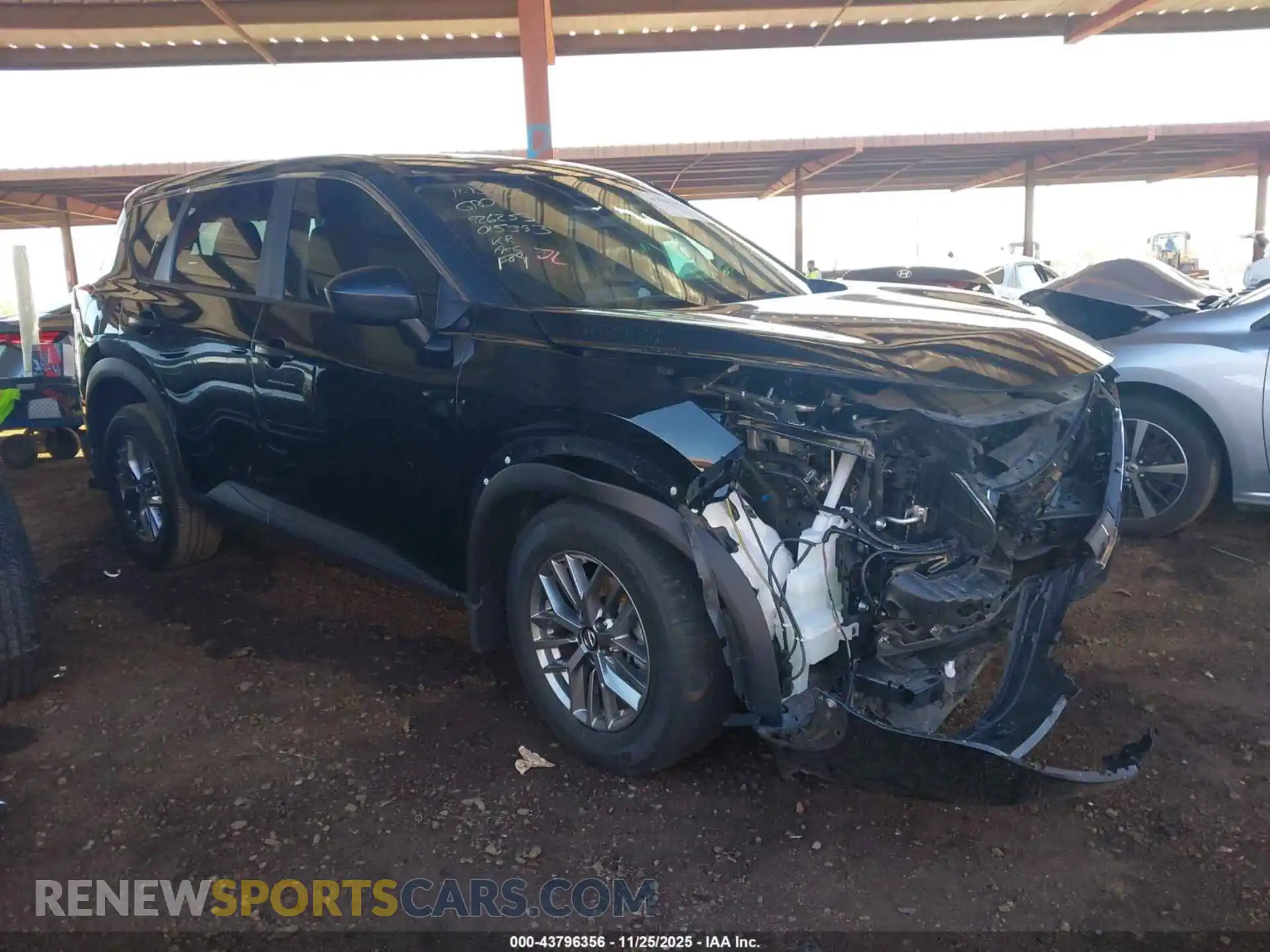 1 fotografías del automóvil dañado JN8AT3AA3MW015393 NISSAN ROGUE 2021