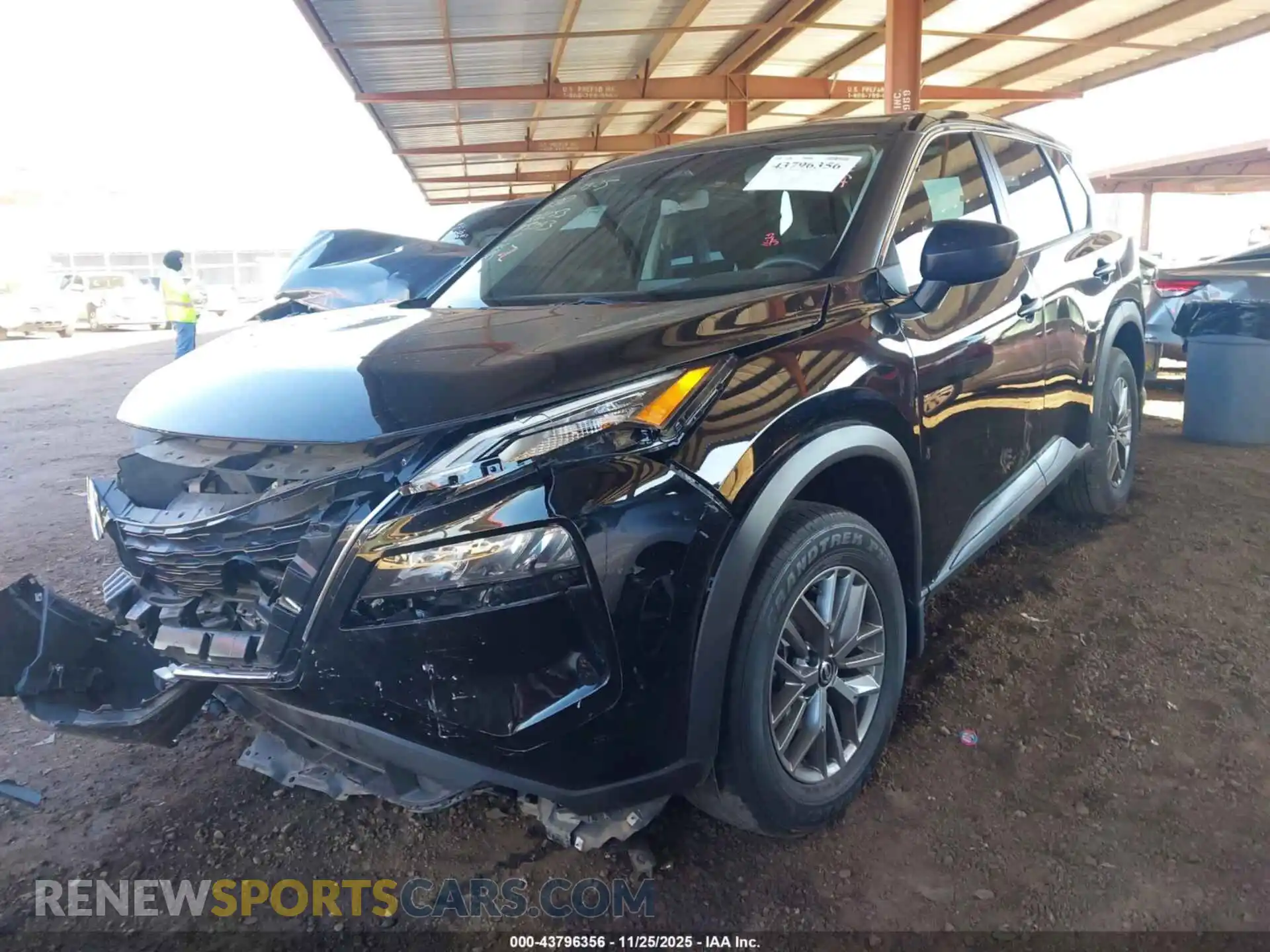 2 fotografías del automóvil dañado JN8AT3AA3MW015393 NISSAN ROGUE 2021