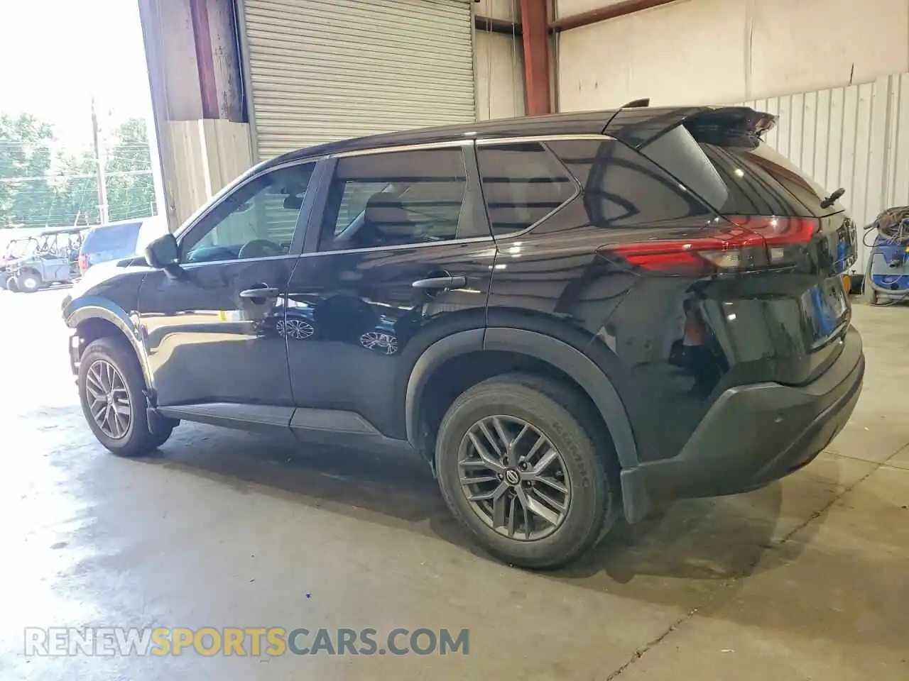 2 Photograph of a damaged car JN8AT3AA3MW022635 NISSAN ROGUE 2021