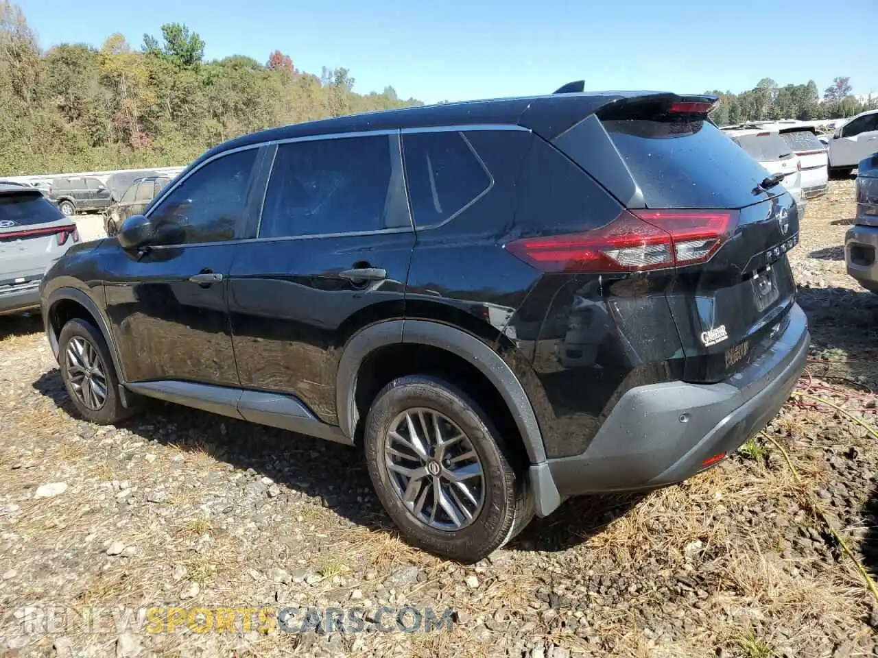2 Photograph of a damaged car JN8AT3AA4MW005990 NISSAN ROGUE 2021