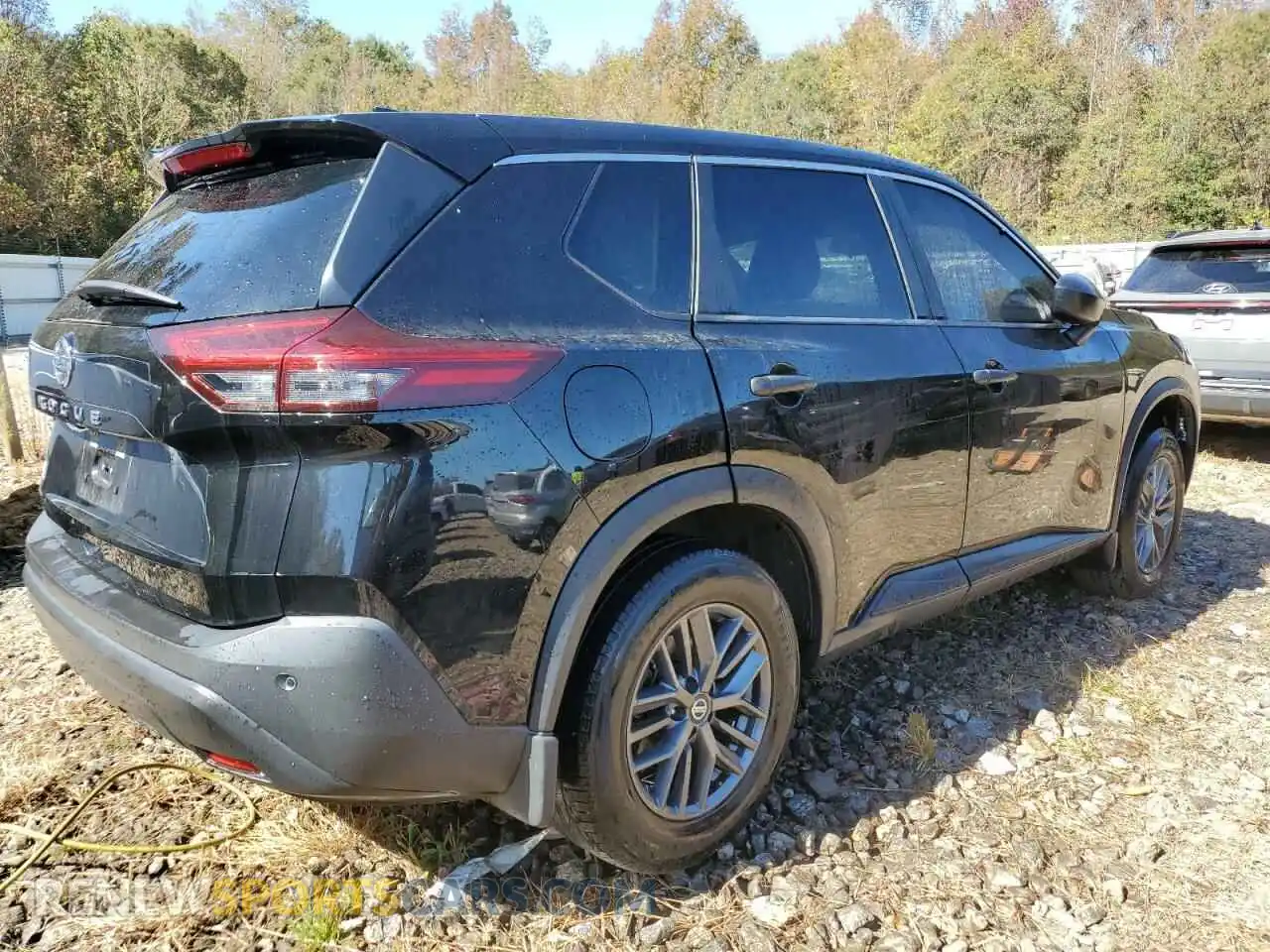 3 Photograph of a damaged car JN8AT3AA4MW005990 NISSAN ROGUE 2021