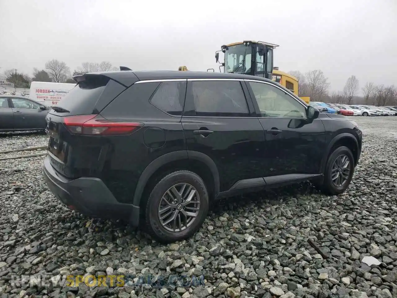 3 Photograph of a damaged car JN8AT3AA5MW002094 NISSAN ROGUE 2021