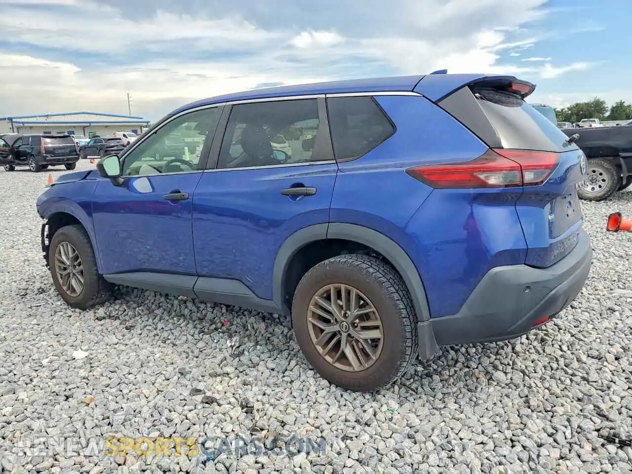 2 fotografías del automóvil dañado JN8AT3AA5MW015749 NISSAN ROGUE 2021