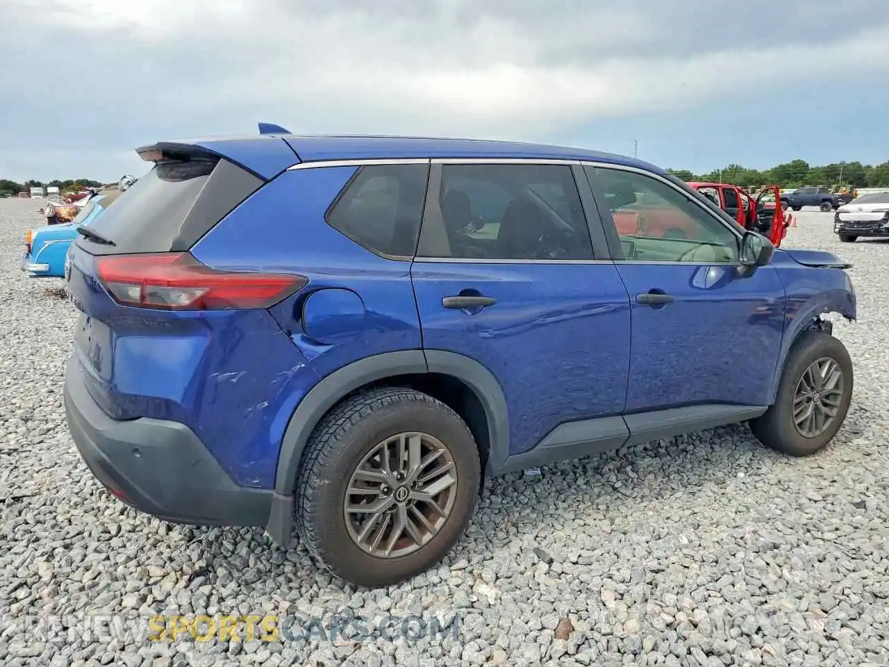 3 fotografías del automóvil dañado JN8AT3AA5MW015749 NISSAN ROGUE 2021