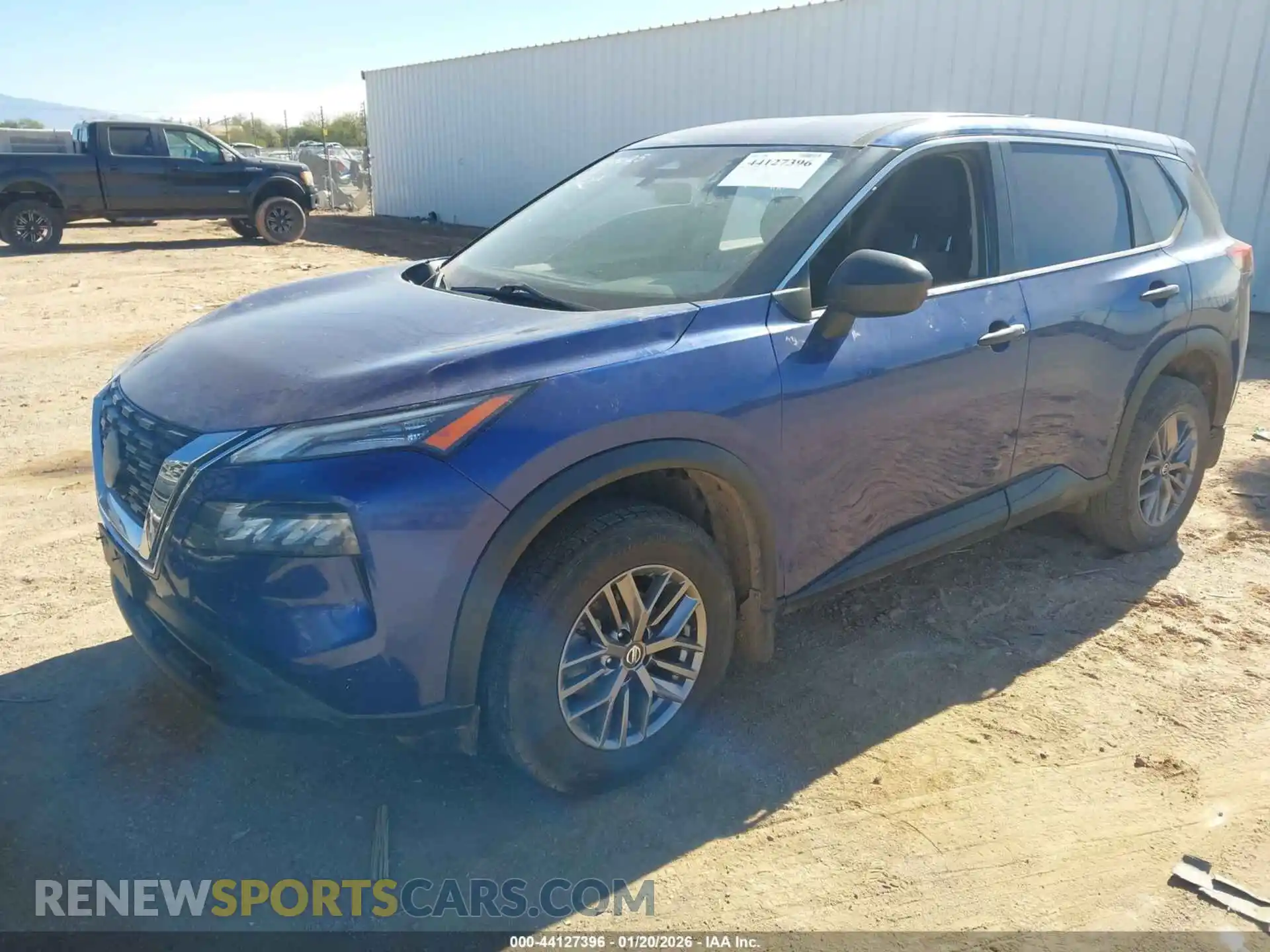 2 Photograph of a damaged car JN8AT3AA6MW005117 NISSAN ROGUE 2021