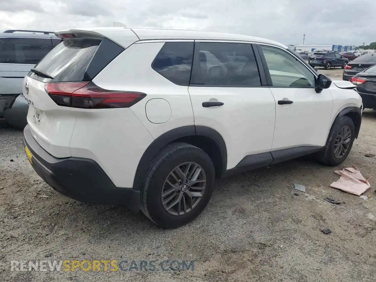 3 Photograph of a damaged car JN8AT3AA6MW005974 NISSAN ROGUE 2021