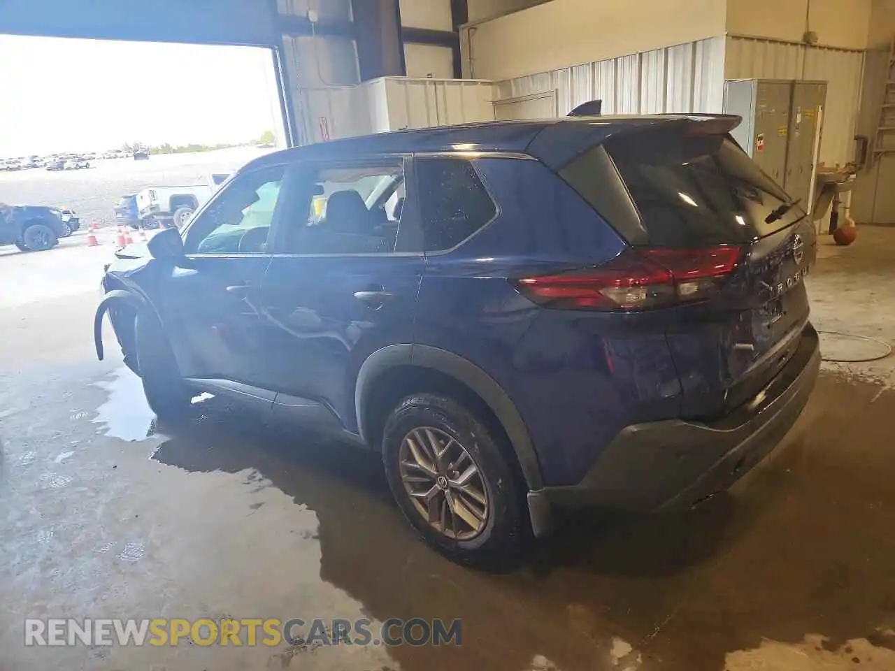 2 Photograph of a damaged car JN8AT3AA6MW019275 NISSAN ROGUE 2021