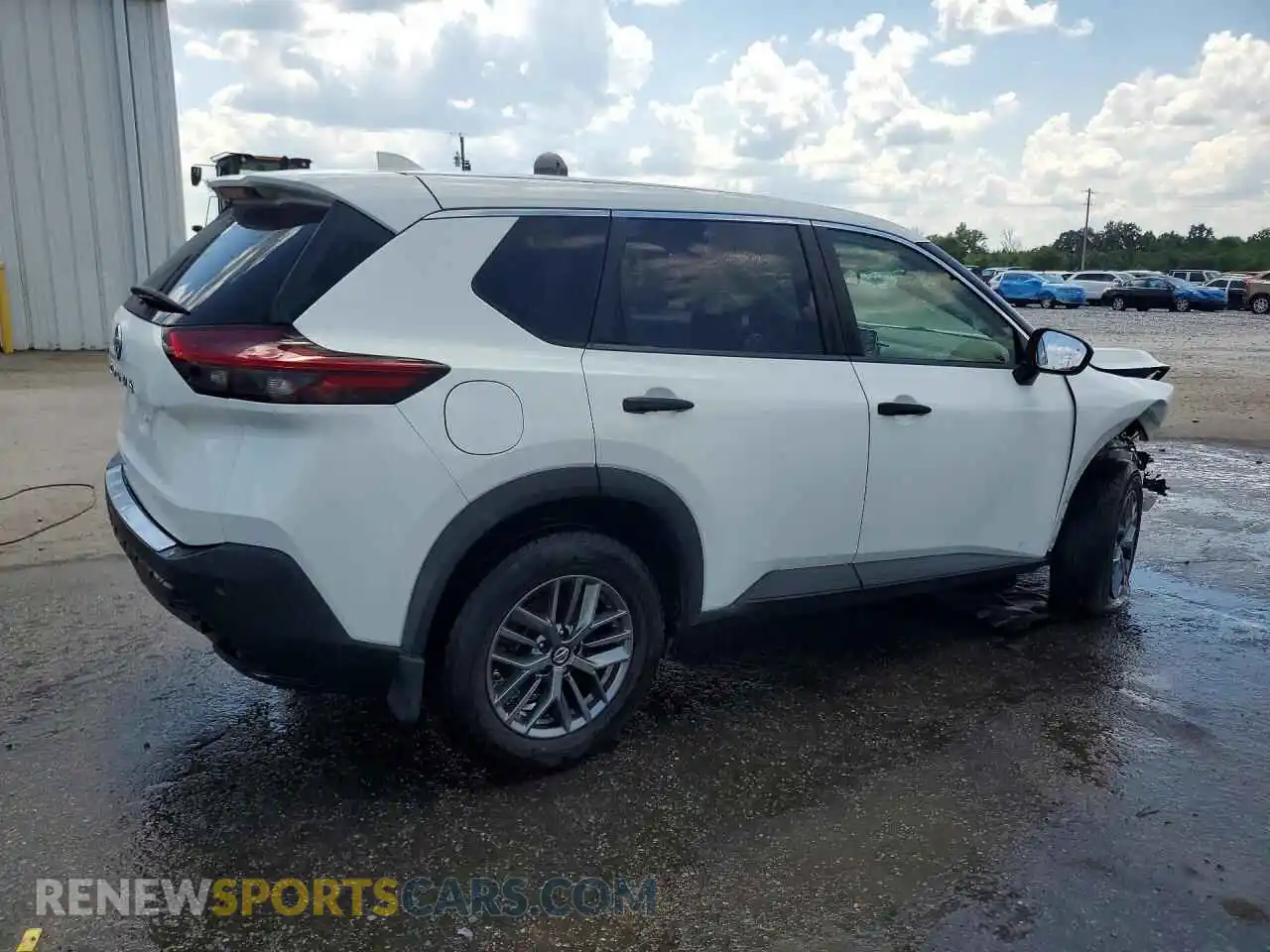 3 fotografías del automóvil dañado JN8AT3AA7MW003473 NISSAN ROGUE 2021