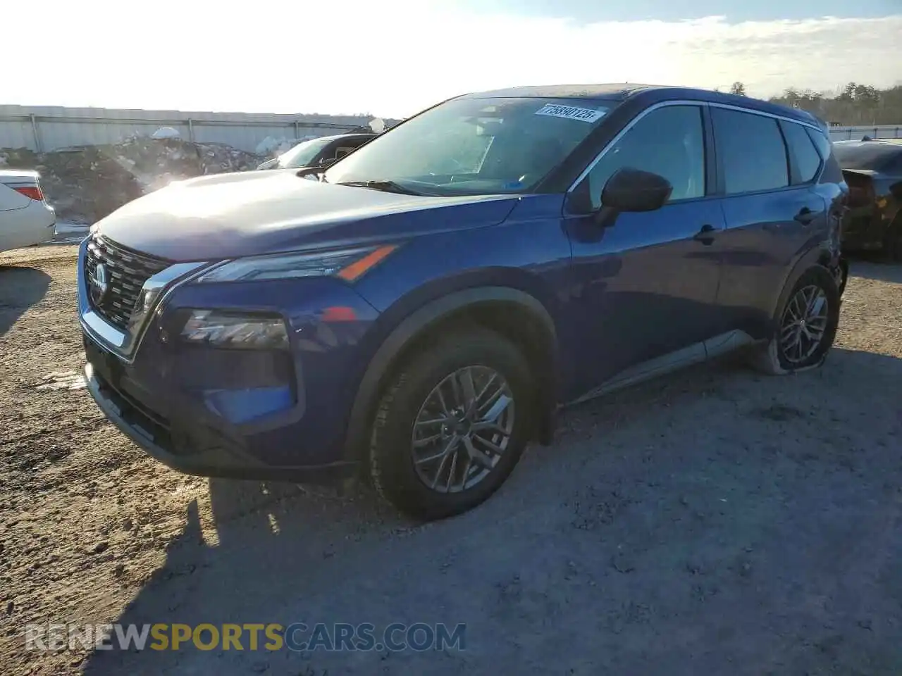 1 Photograph of a damaged car JN8AT3AA8MW014689 NISSAN ROGUE 2021
