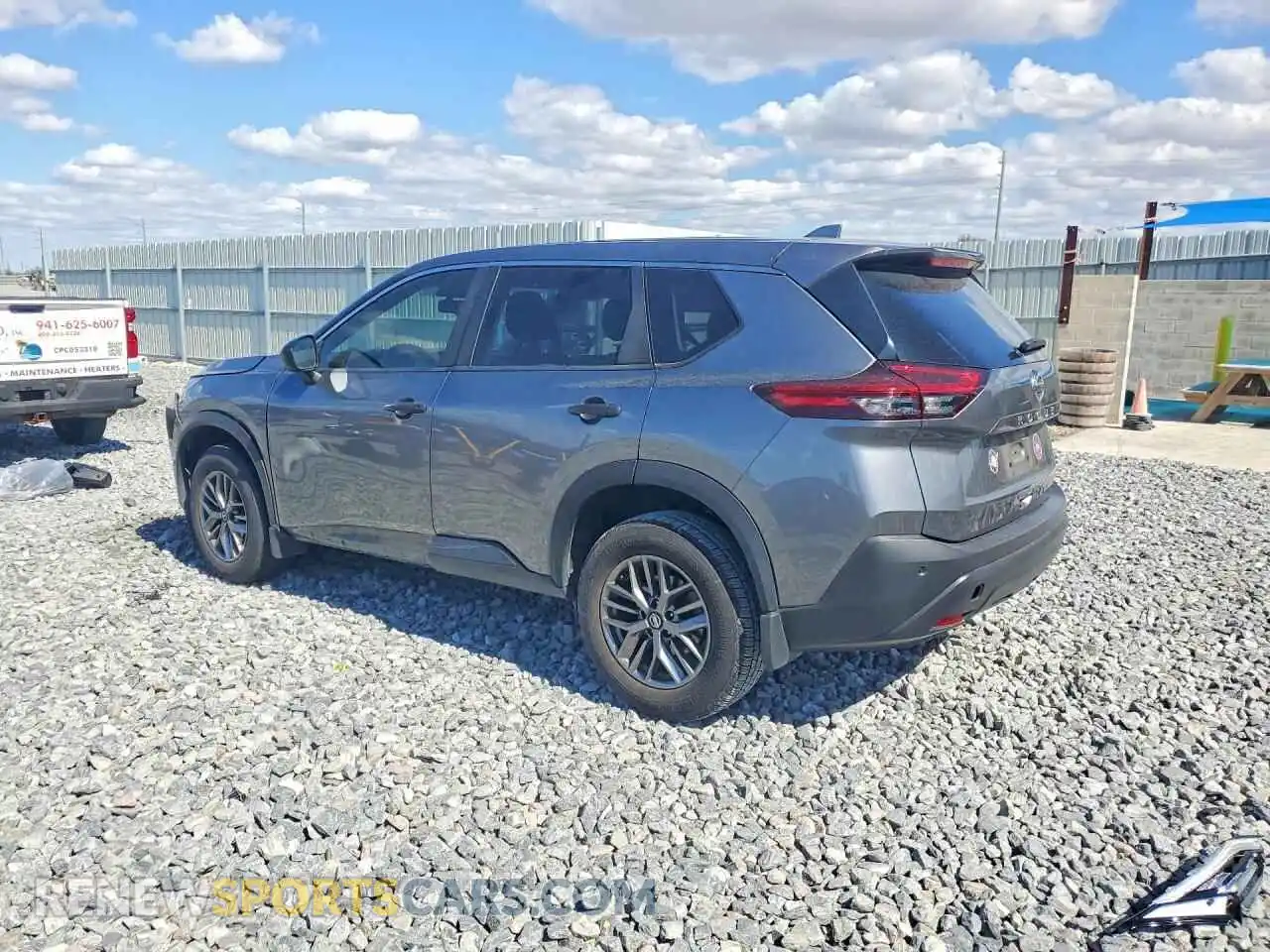 2 Photograph of a damaged car JN8AT3AA9MW002972 NISSAN ROGUE 2021