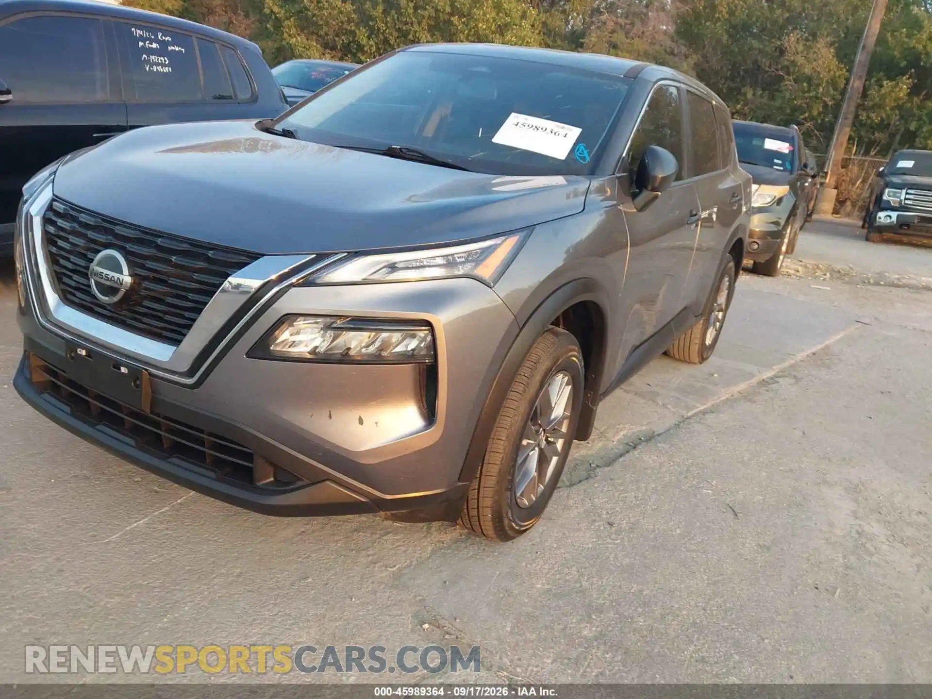2 fotografías del automóvil dañado JN8AT3AA9MW005077 NISSAN ROGUE 2021