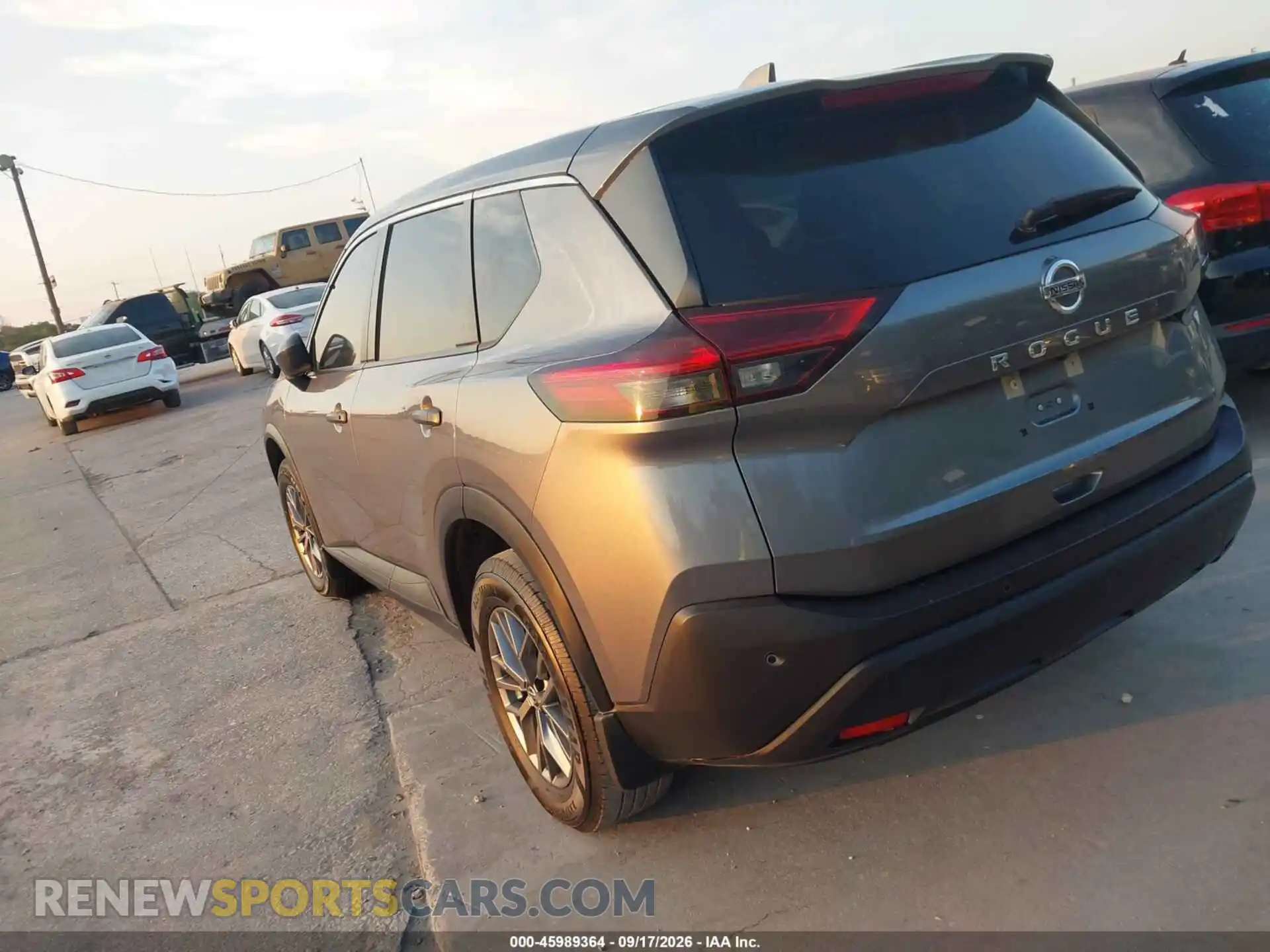 3 fotografías del automóvil dañado JN8AT3AA9MW005077 NISSAN ROGUE 2021