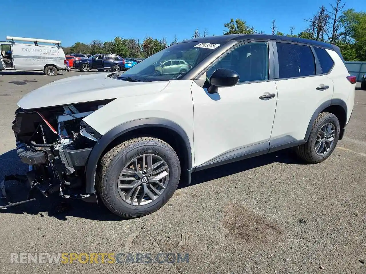 1 fotografías del automóvil dañado JN8AT3AB0MW220307 NISSAN ROGUE 2021