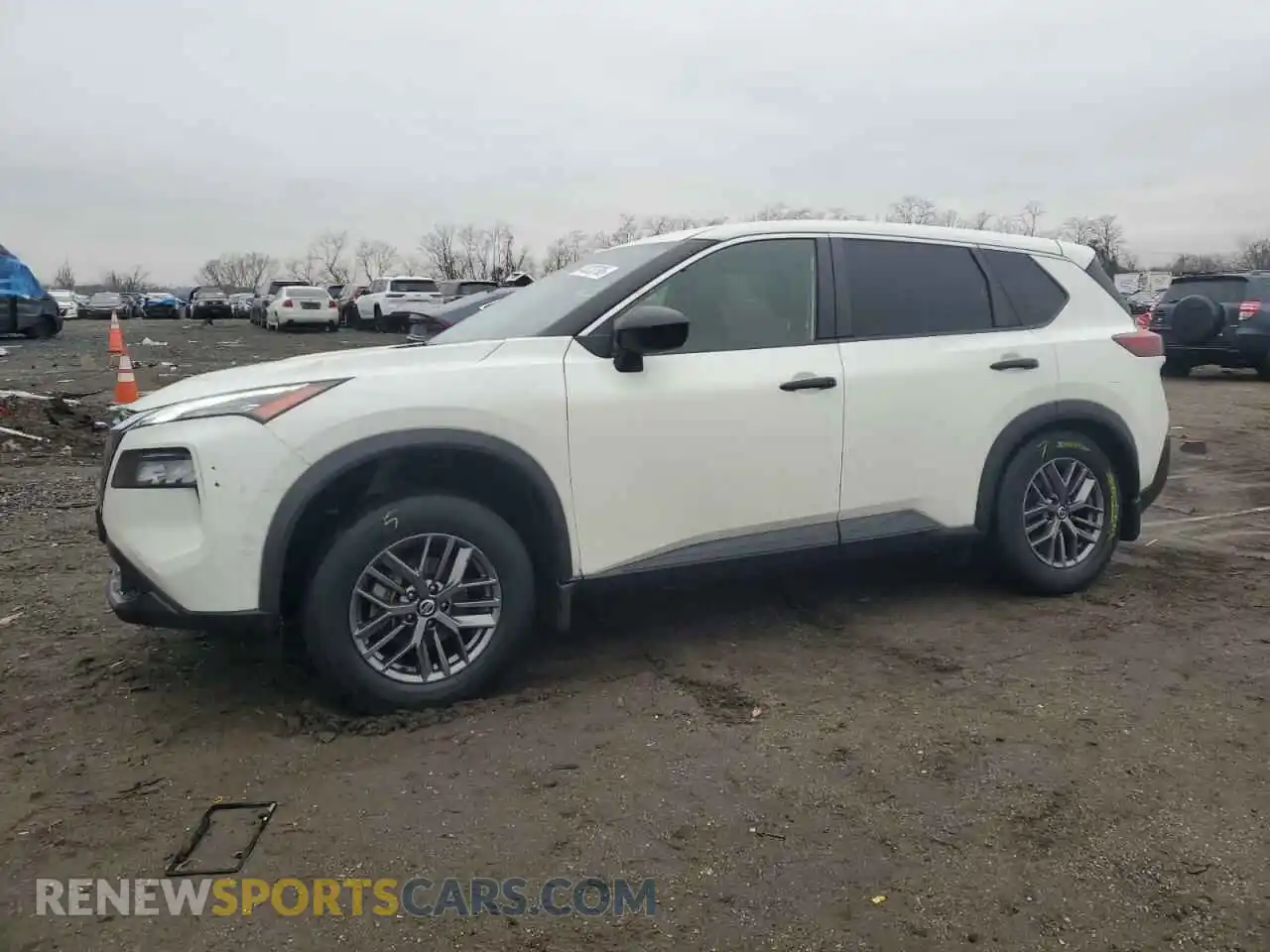 1 Photograph of a damaged car JN8AT3AB0MW224115 NISSAN ROGUE 2021