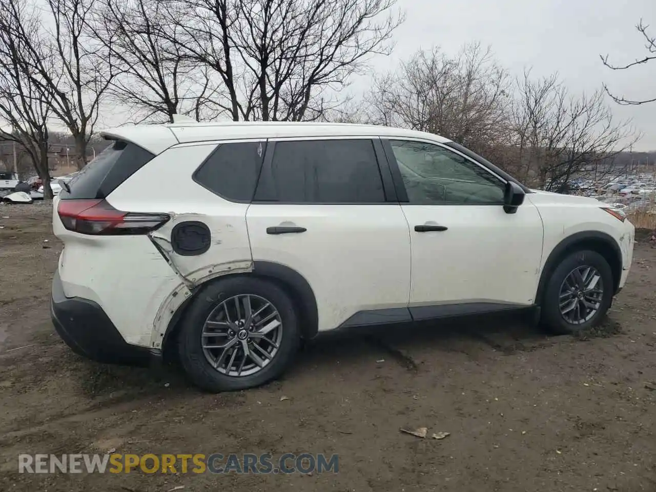 3 Photograph of a damaged car JN8AT3AB0MW224115 NISSAN ROGUE 2021