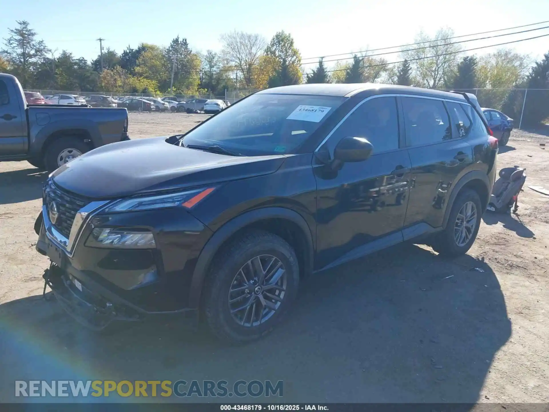 2 Photograph of a damaged car JN8AT3AB0MW228231 NISSAN ROGUE 2021