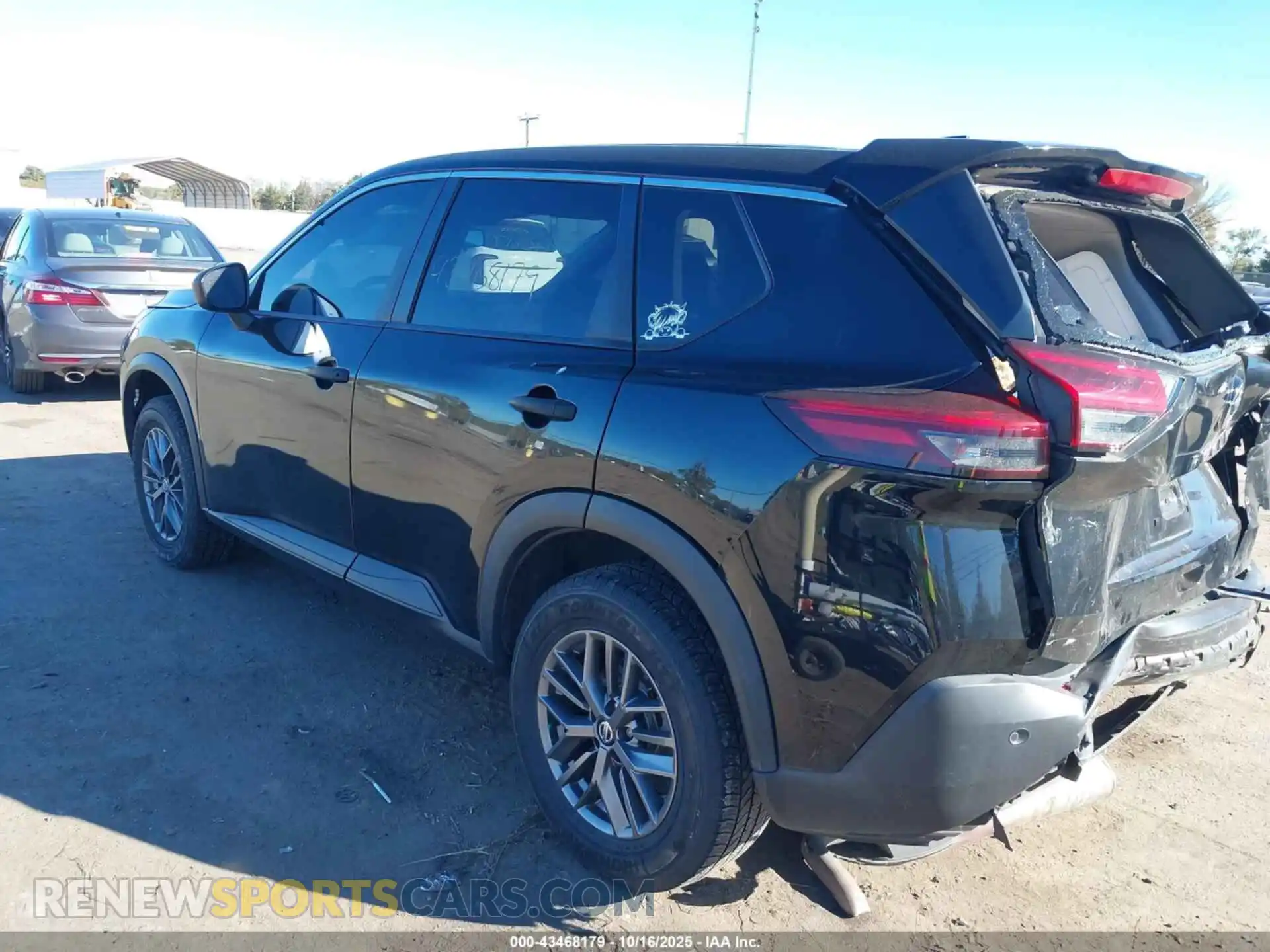 3 Photograph of a damaged car JN8AT3AB0MW228231 NISSAN ROGUE 2021