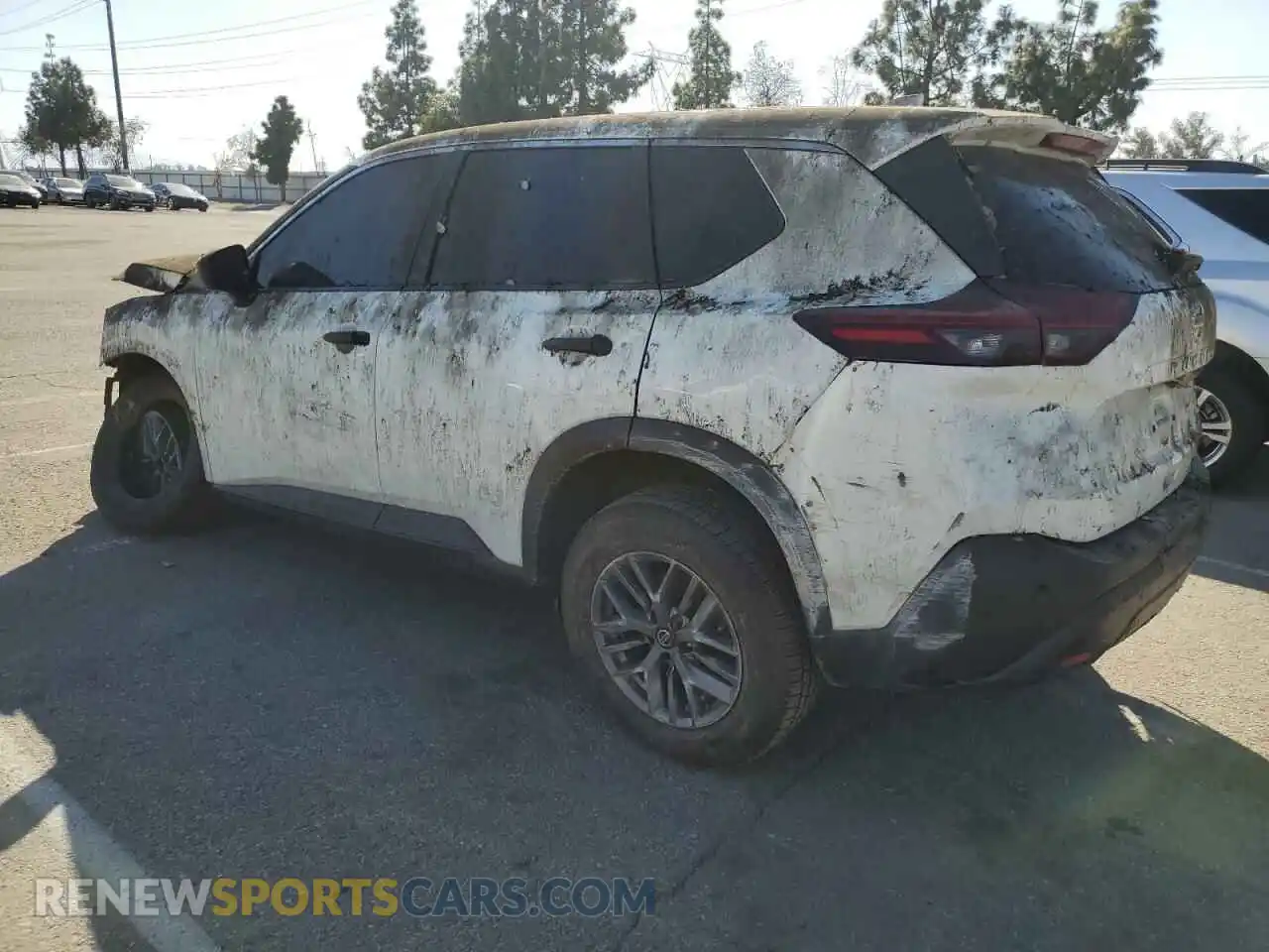 2 Photograph of a damaged car JN8AT3AB1MW207873 NISSAN ROGUE 2021