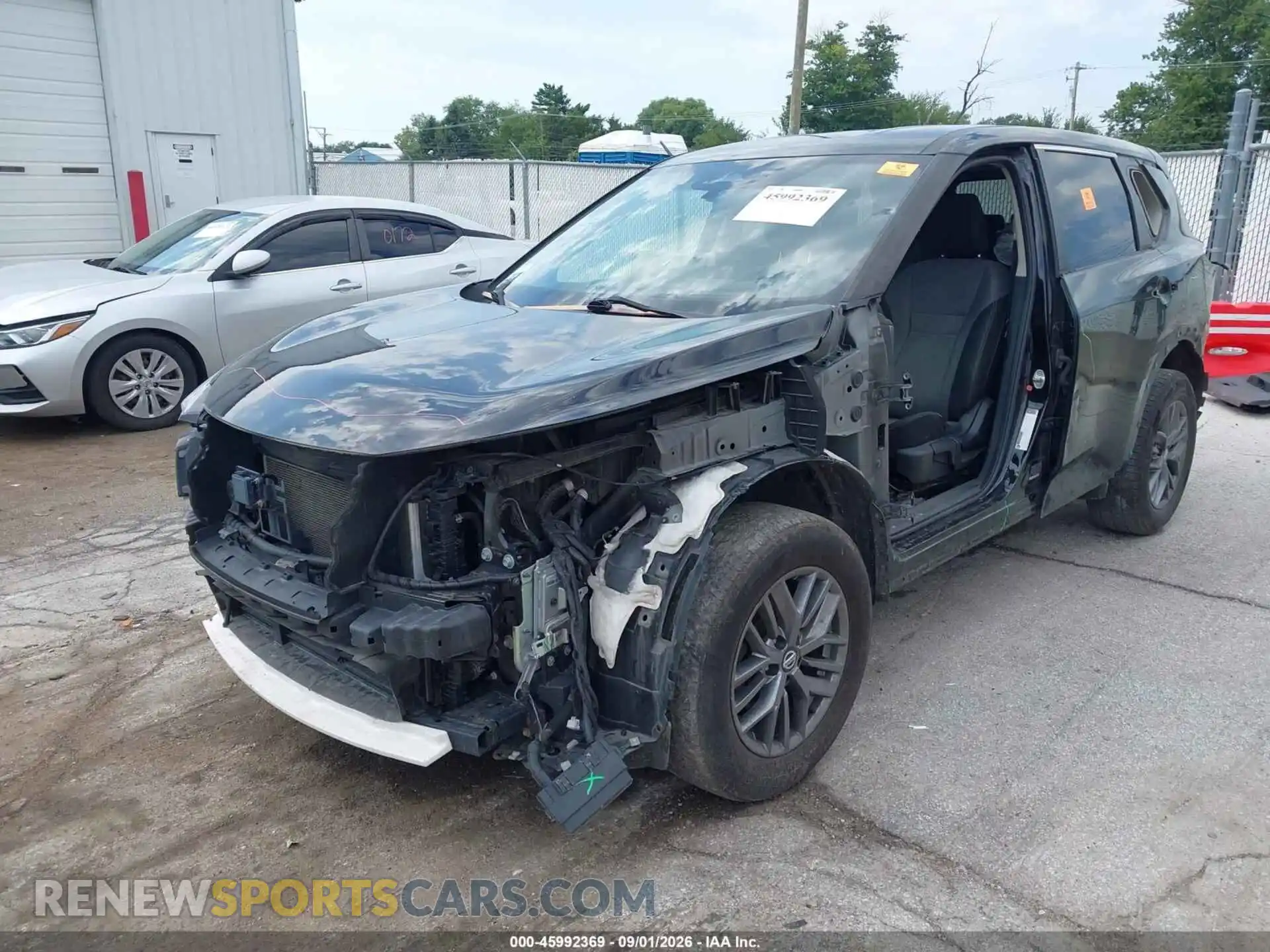 2 Photograph of a damaged car JN8AT3AB1MW226231 NISSAN ROGUE 2021
