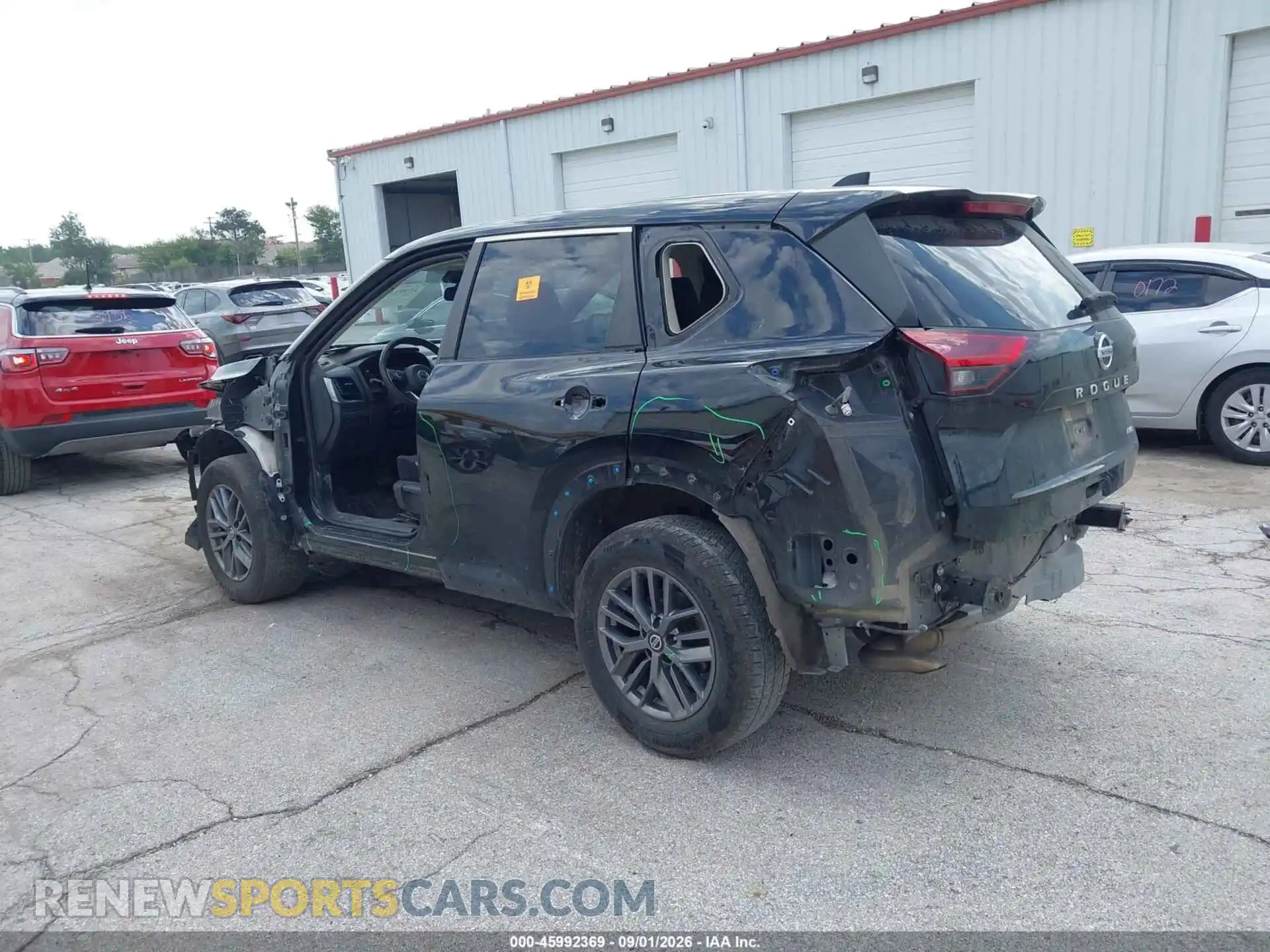 3 Photograph of a damaged car JN8AT3AB1MW226231 NISSAN ROGUE 2021