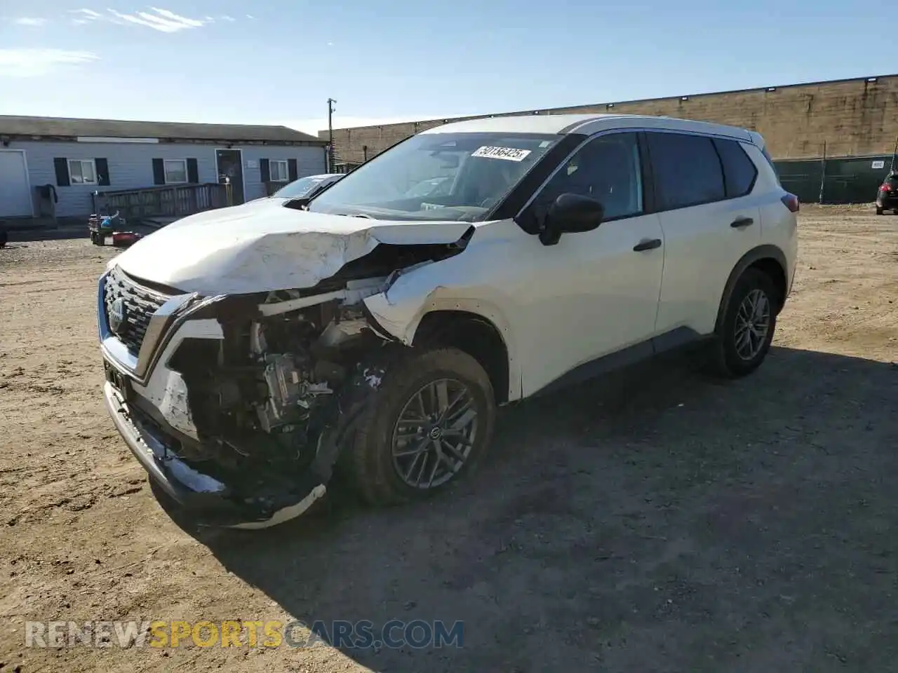 1 Photograph of a damaged car JN8AT3AB2MW207154 NISSAN ROGUE 2021