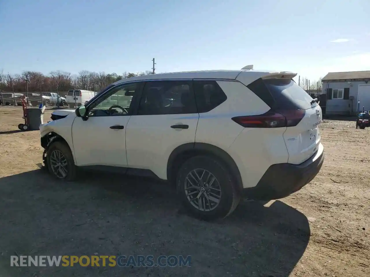 2 Photograph of a damaged car JN8AT3AB2MW207154 NISSAN ROGUE 2021