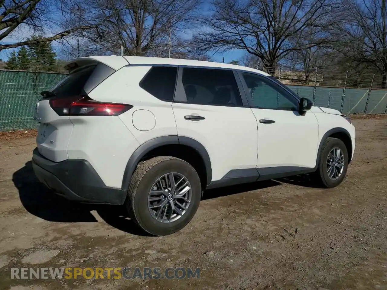 3 Photograph of a damaged car JN8AT3AB2MW207154 NISSAN ROGUE 2021