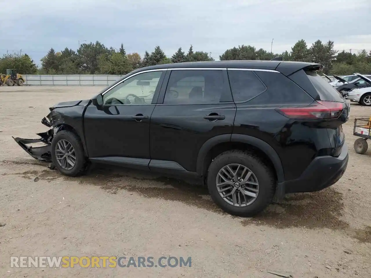 2 Photograph of a damaged car JN8AT3AB2MW210233 NISSAN ROGUE 2021