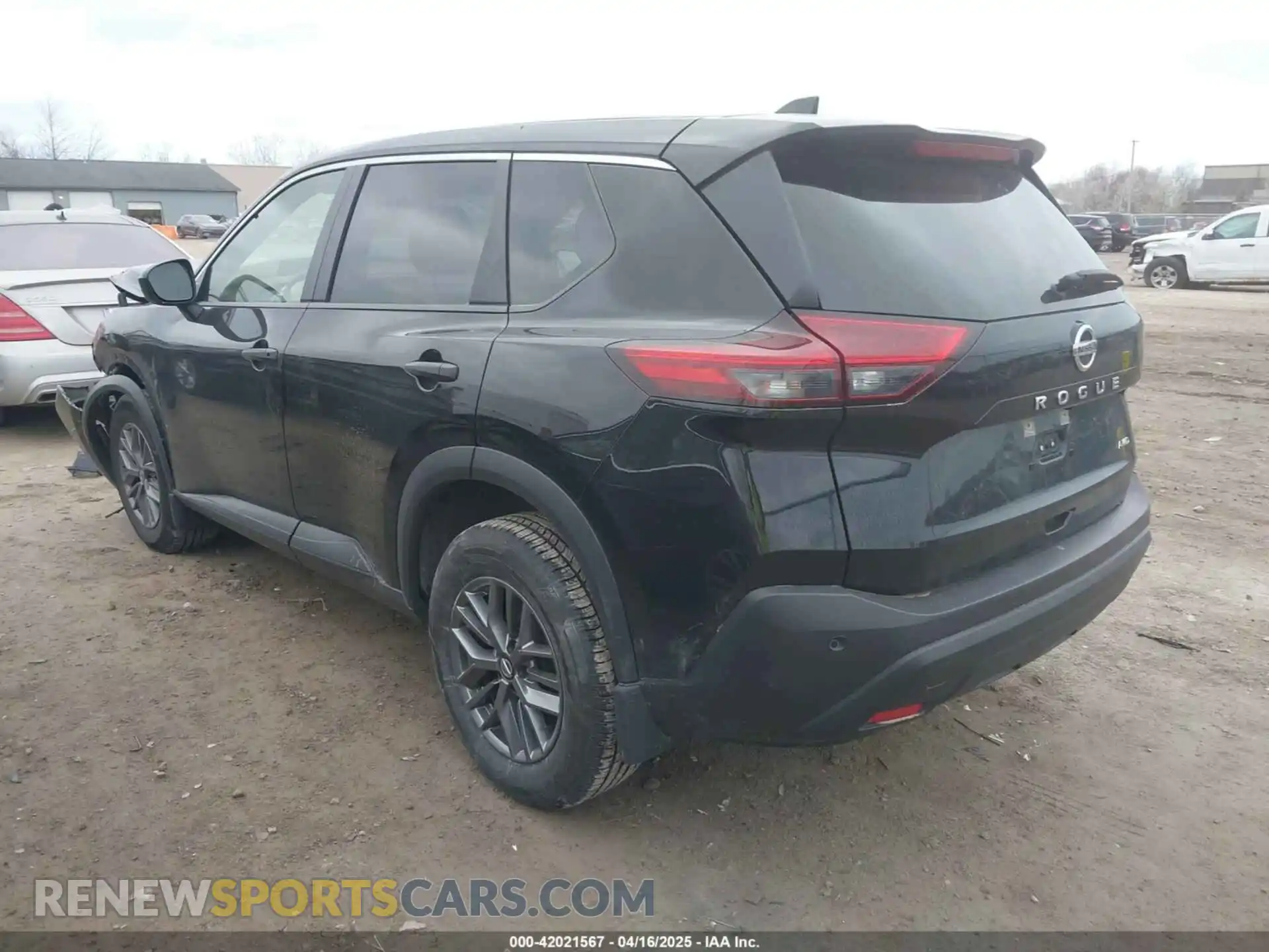 3 Photograph of a damaged car JN8AT3AB2MW228537 NISSAN ROGUE 2021