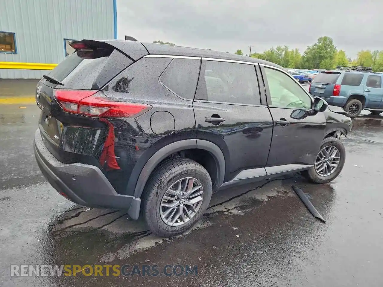 3 Photograph of a damaged car JN8AT3AB3MW221449 NISSAN ROGUE 2021