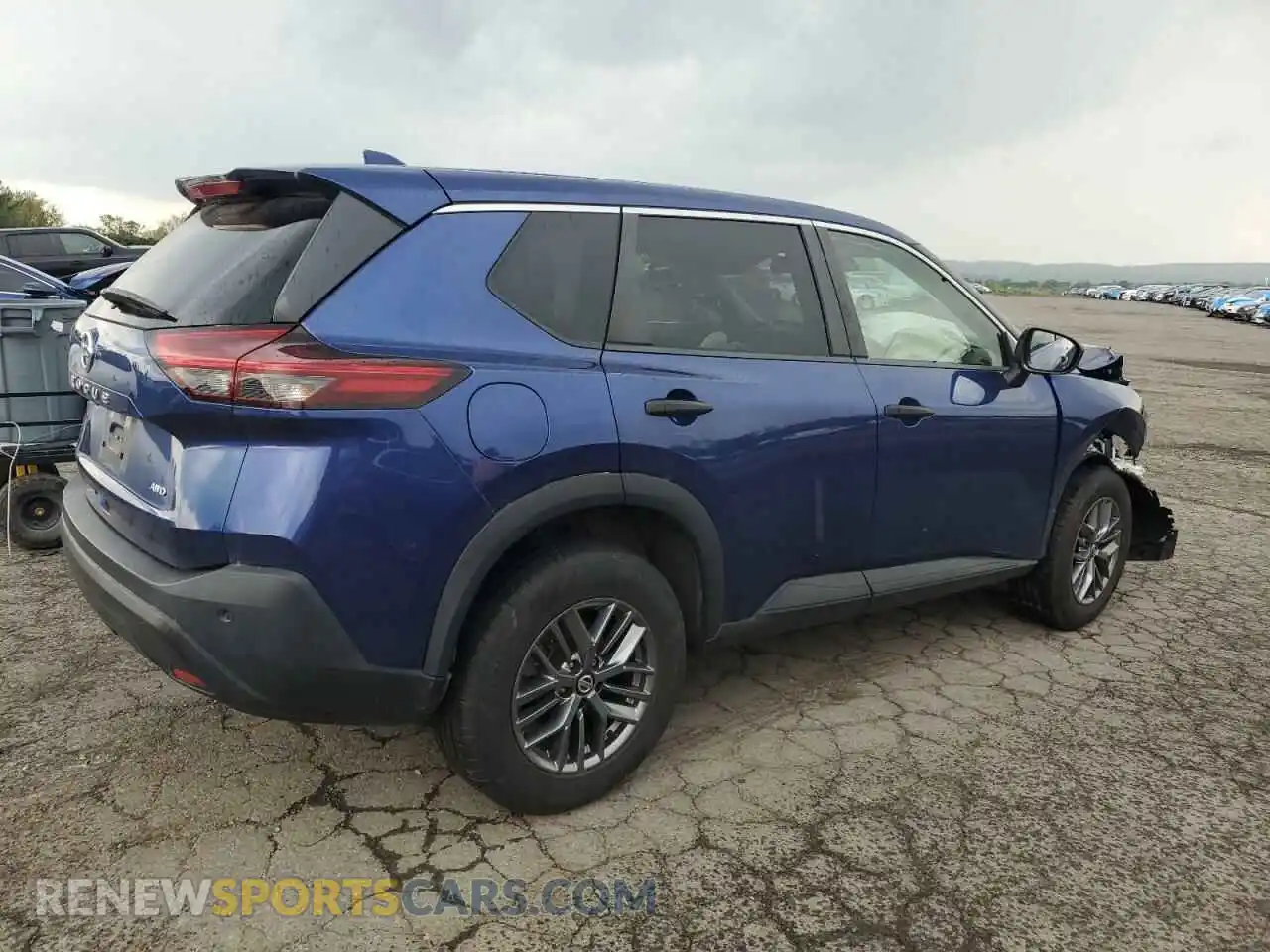 3 Photograph of a damaged car JN8AT3AB4MW226224 NISSAN ROGUE 2021