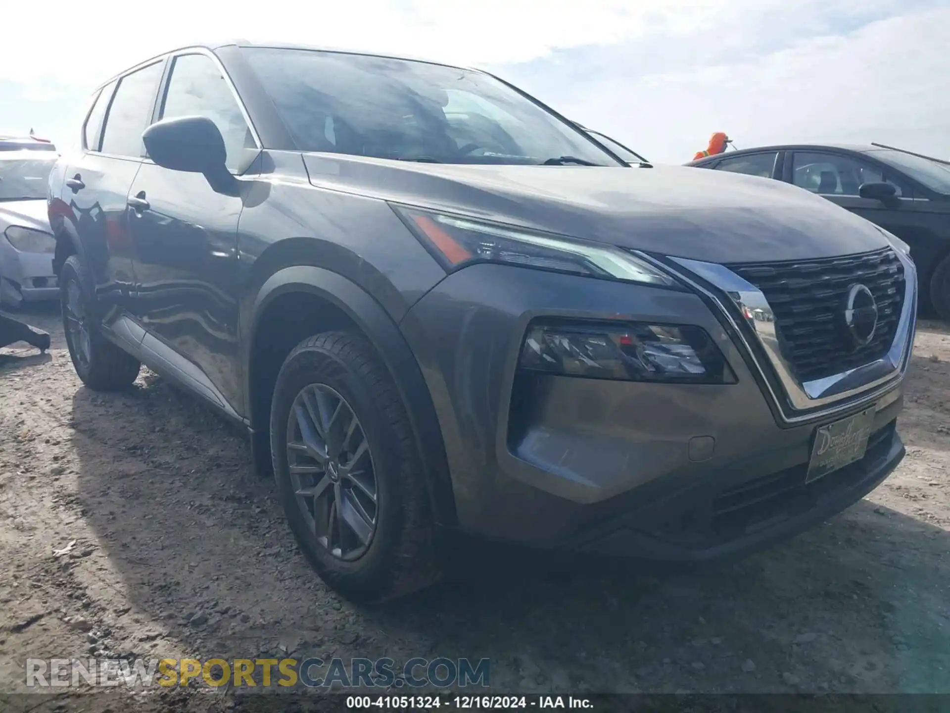 1 Photograph of a damaged car JN8AT3AB5MW209156 NISSAN ROGUE 2021