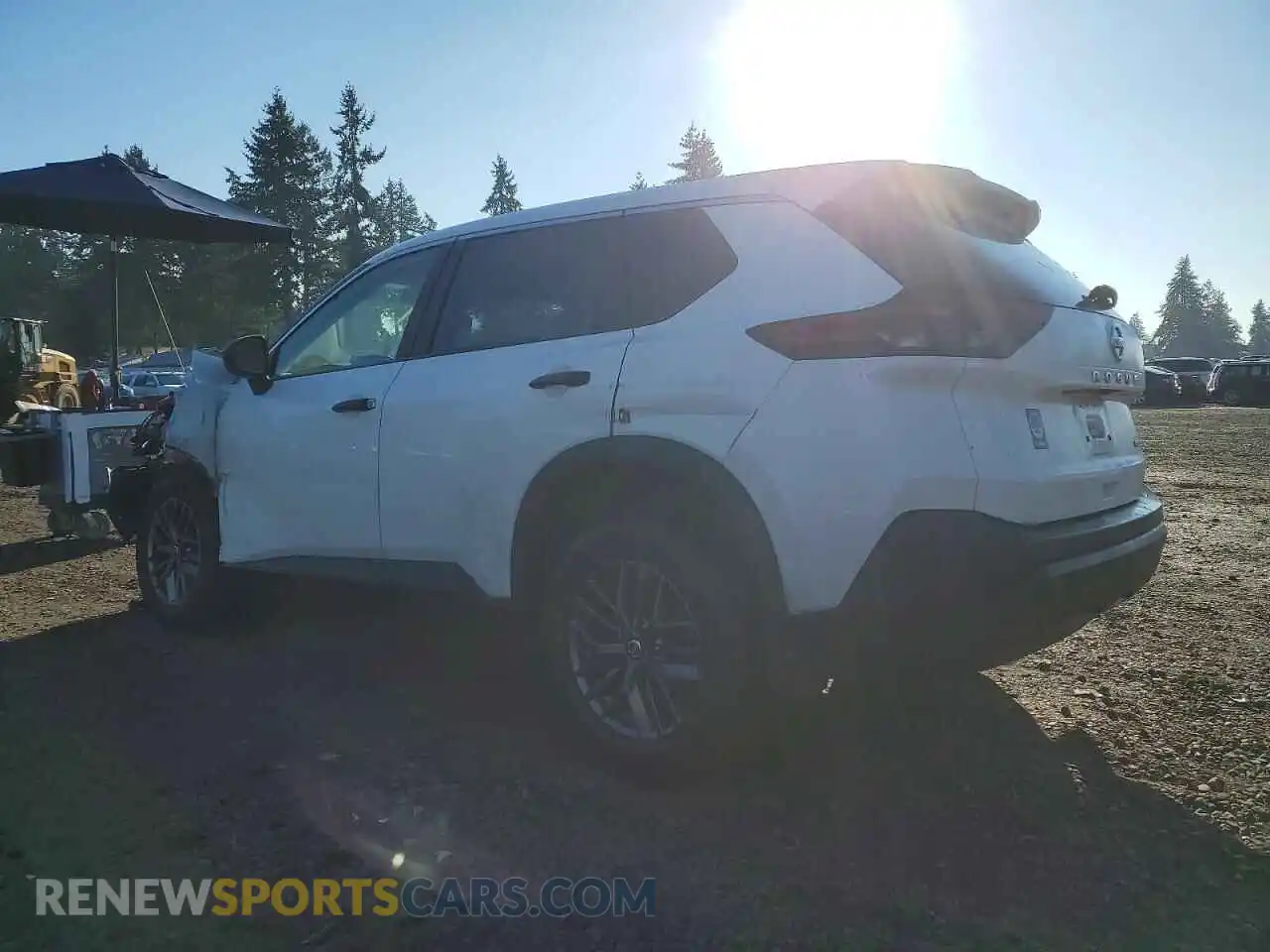 2 Photograph of a damaged car JN8AT3AB5MW210890 NISSAN ROGUE 2021