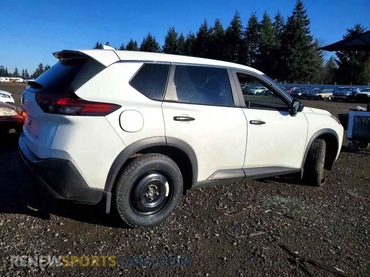 3 Photograph of a damaged car JN8AT3AB5MW210890 NISSAN ROGUE 2021