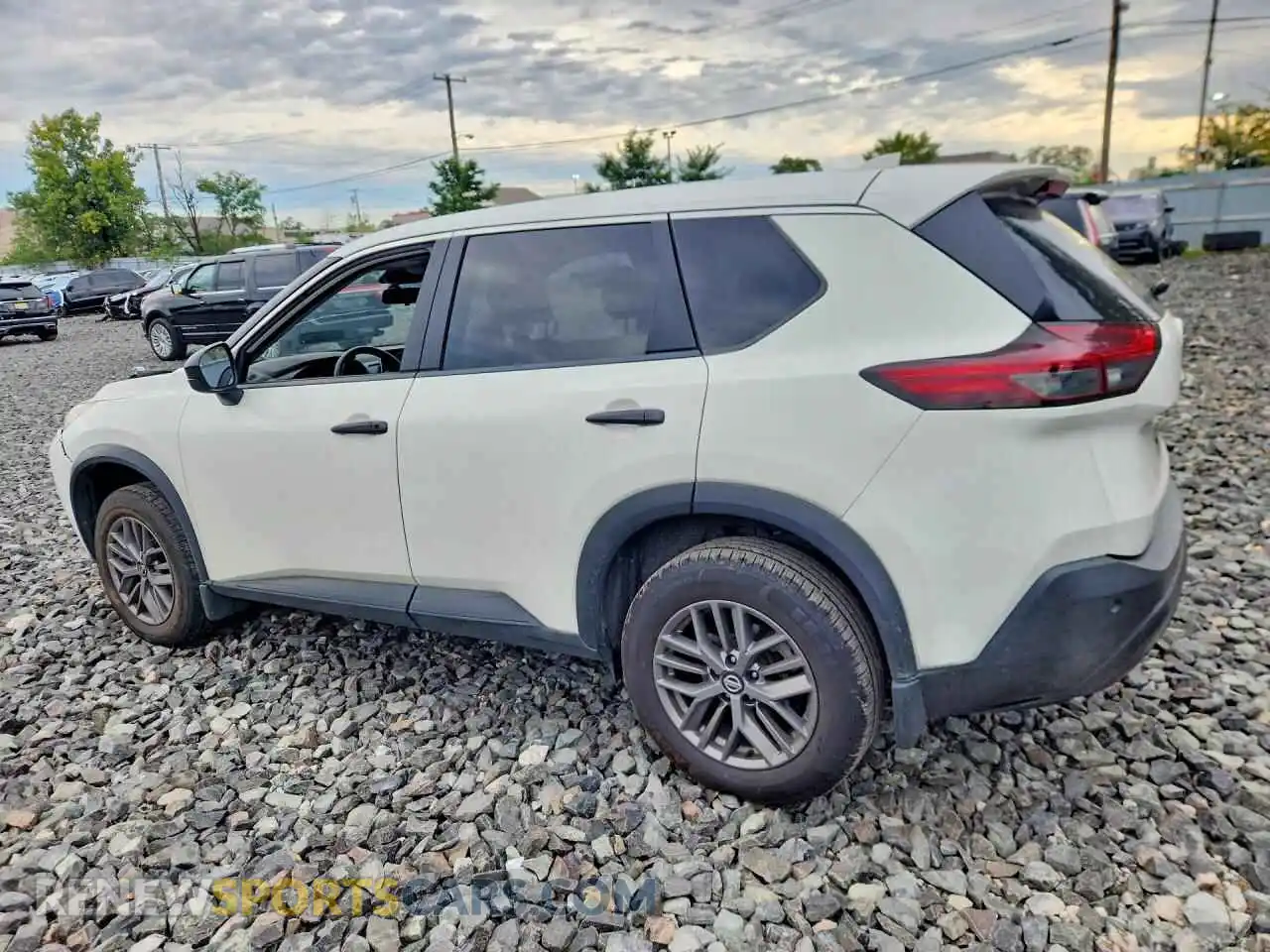 2 Photograph of a damaged car JN8AT3AB6MW209635 NISSAN ROGUE 2021