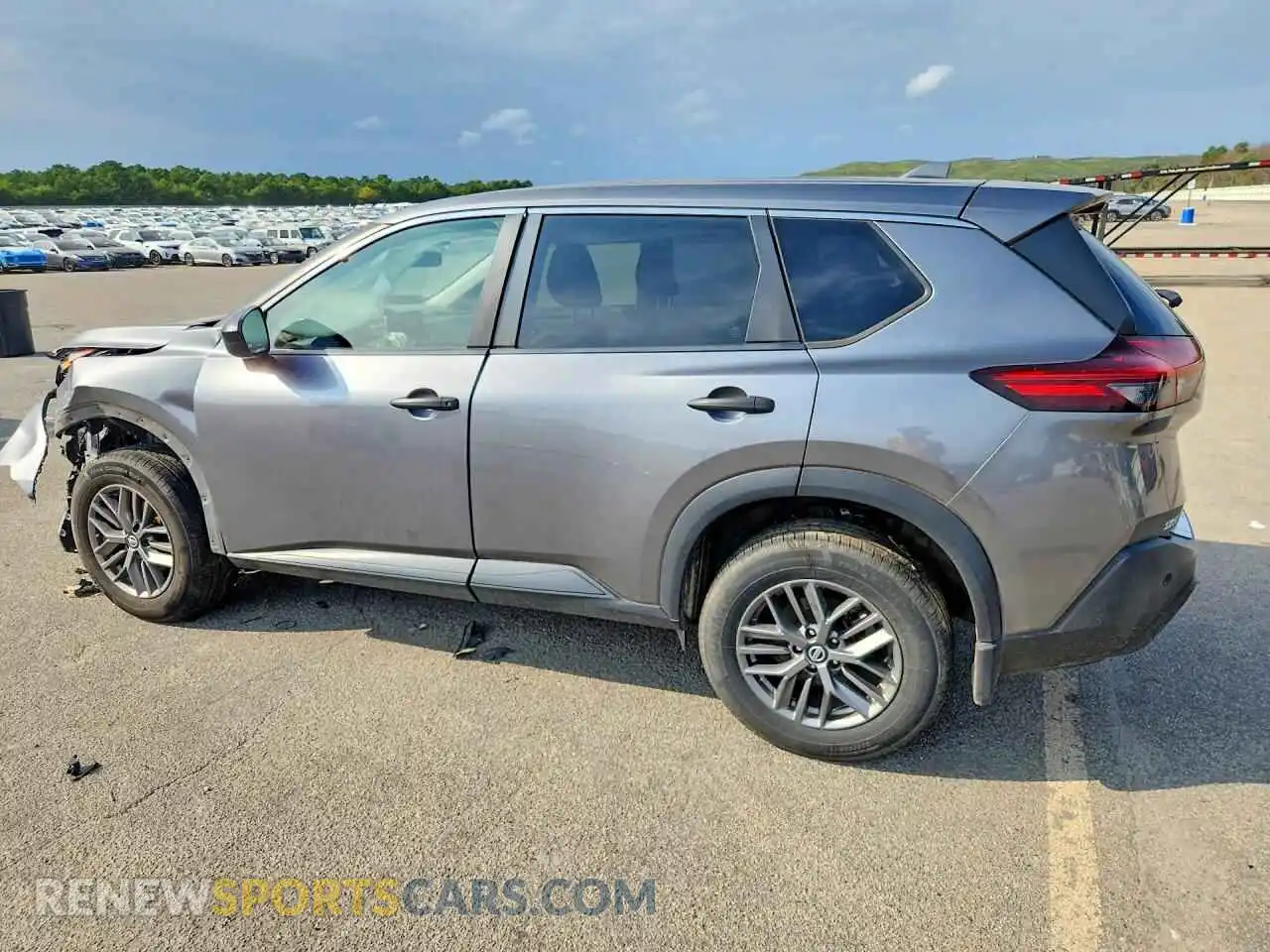2 Photograph of a damaged car JN8AT3AB6MW220120 NISSAN ROGUE 2021